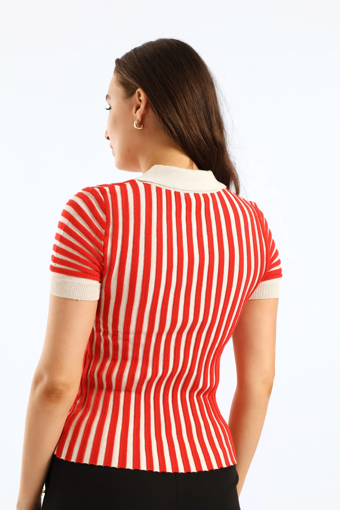 Button Two Tone Golfer - Red - Image 5