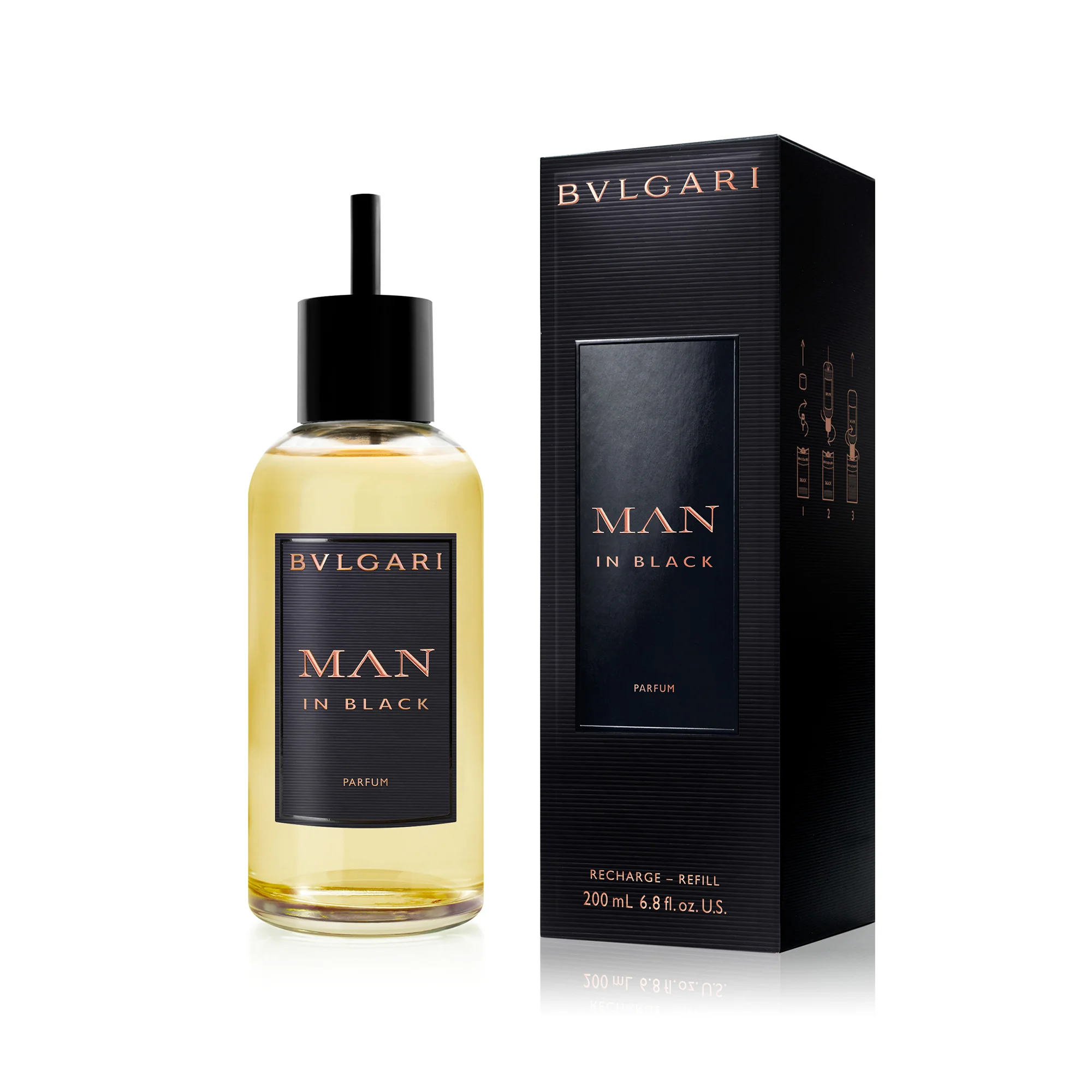 Bvlgari Man In Black Parfum Refill - Image 8