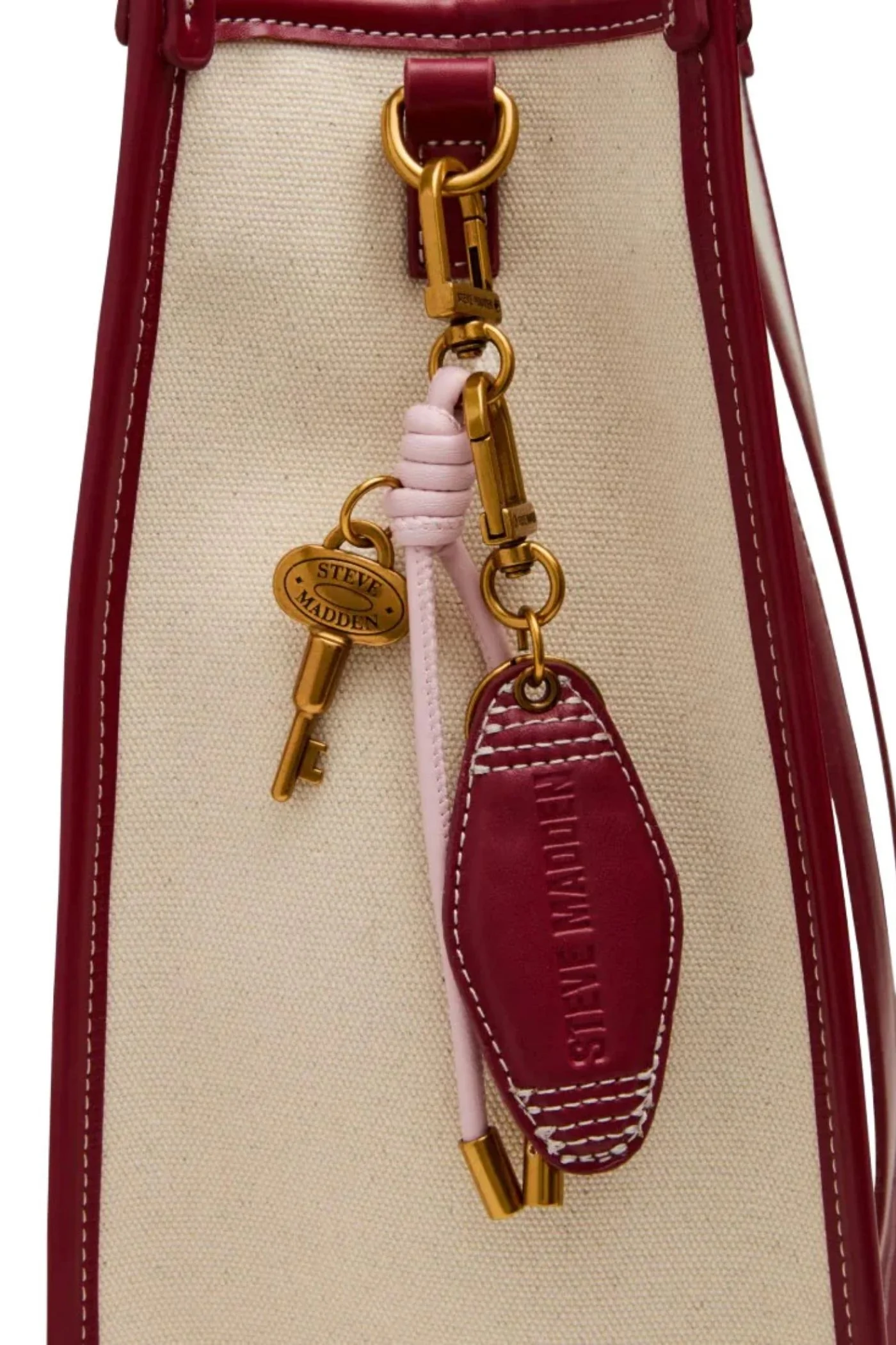 Bwebber Large Canvas Tote - Cranberry - Image 5