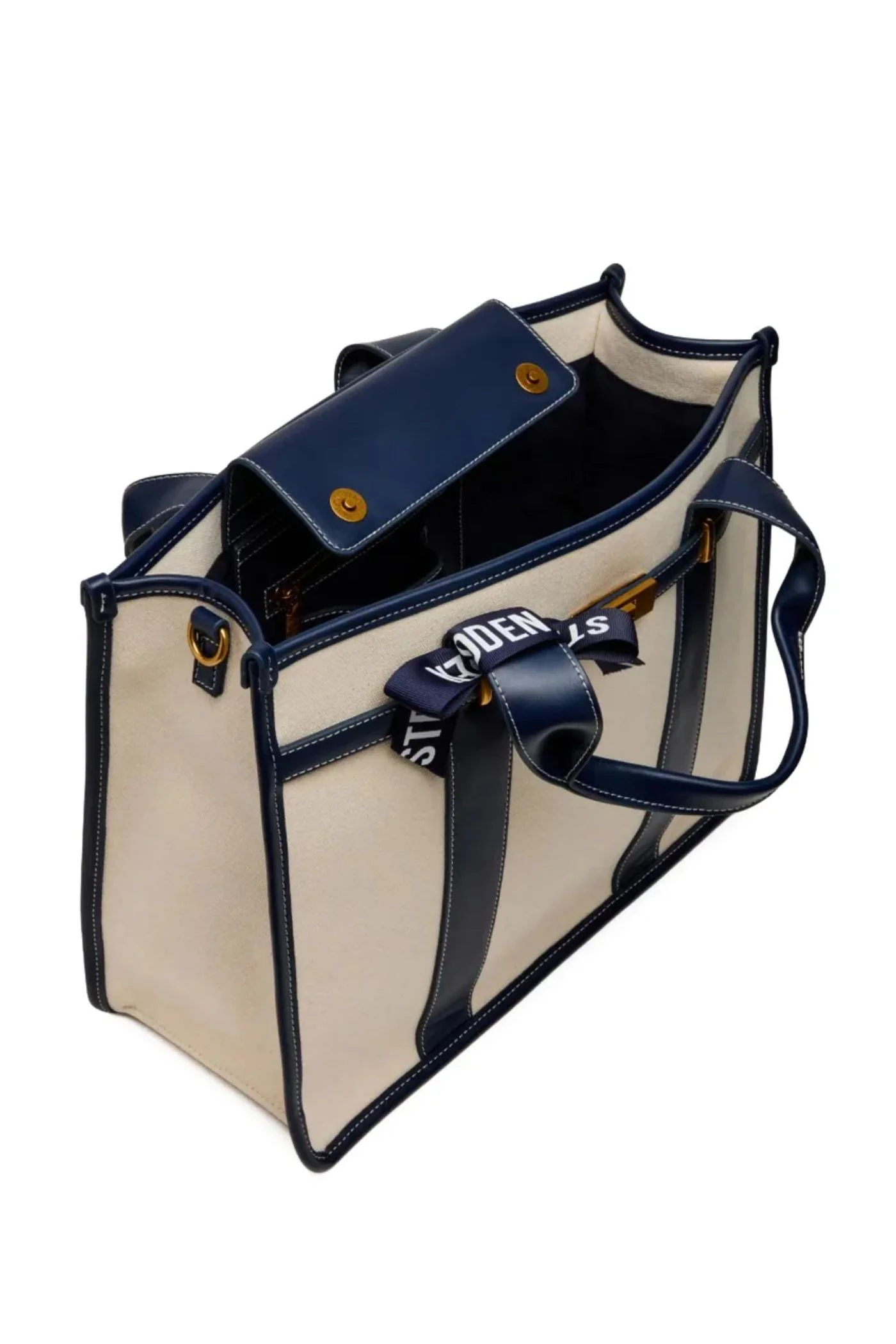 Bwebber Large Canvas Tote - Navy - Image 4