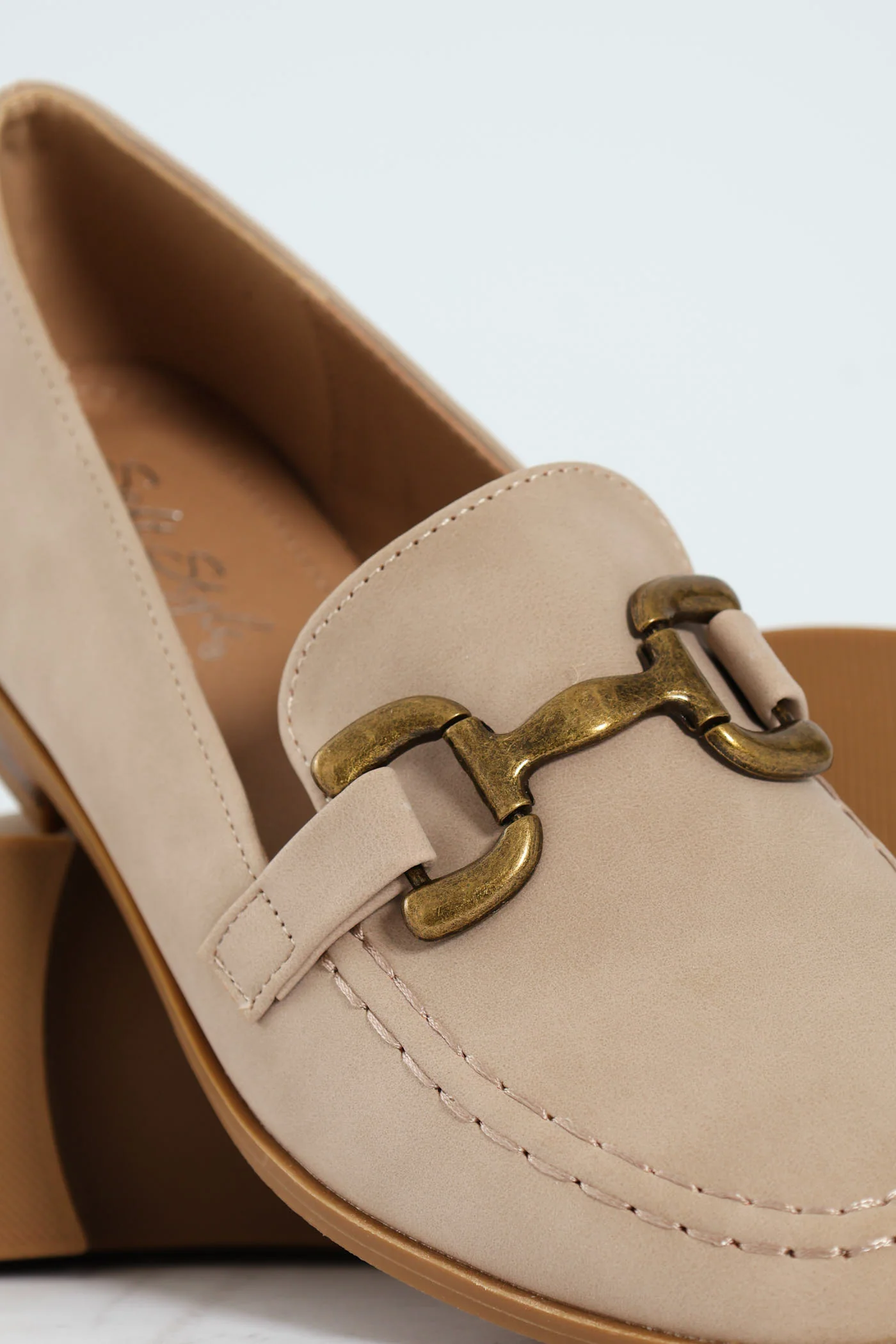 Caira Horsebit Albert Cut Loafer - Stone - Image 2