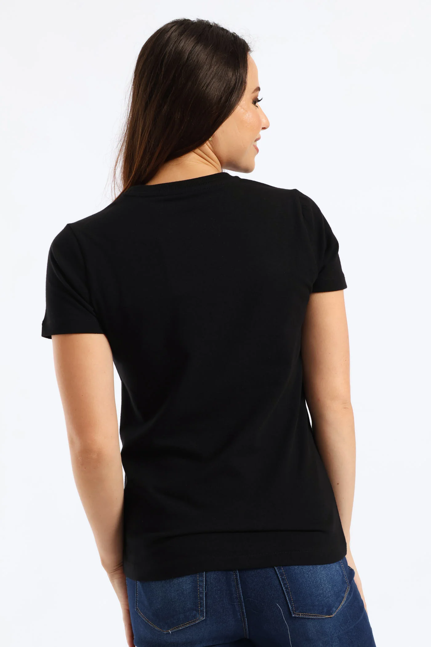 Cally Pony T-Shirt - Black - Image 4