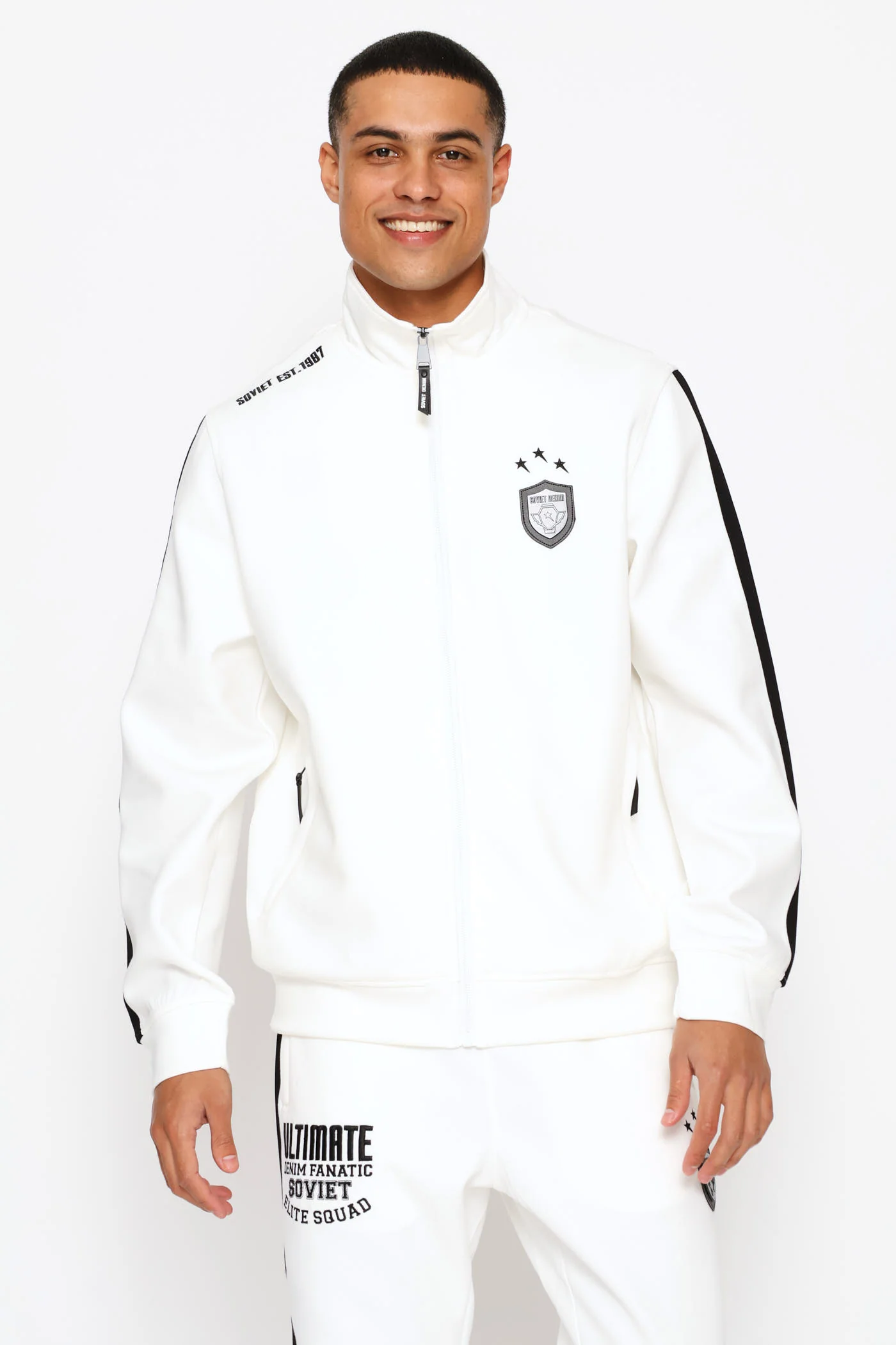 Calvin Tracktop - White - Image 3