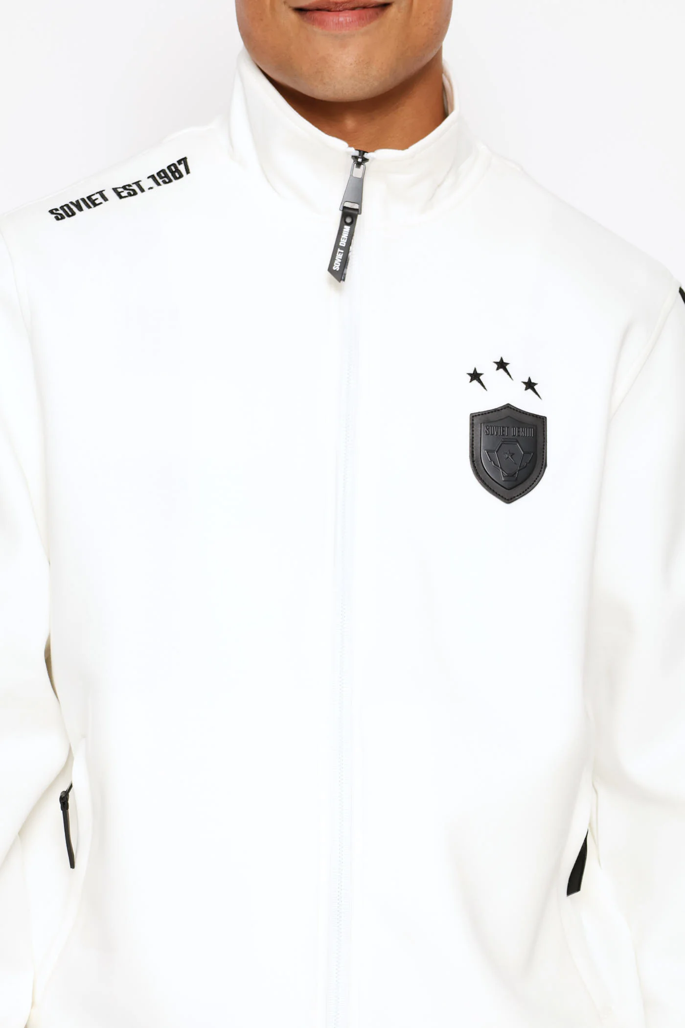 Calvin Tracktop - White - Image 5
