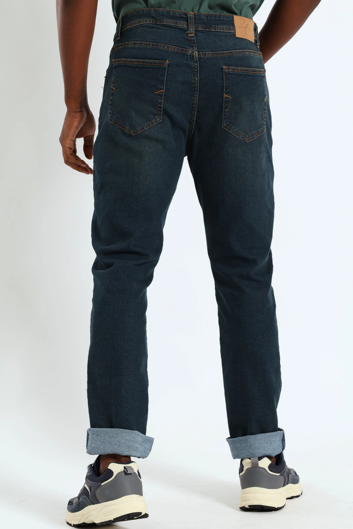 Camel Tint Slim Denim - Dark Wash - Image 2