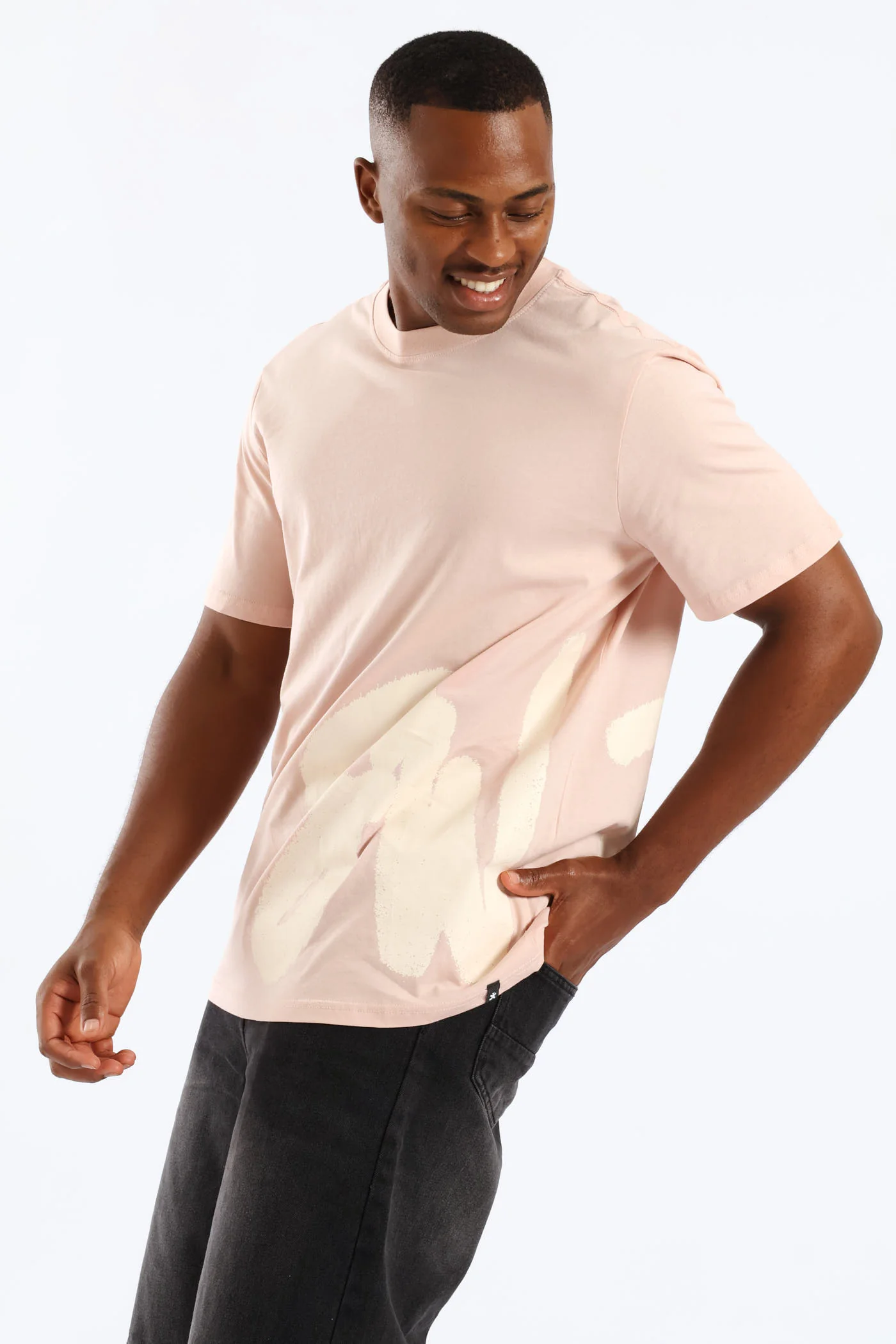 Cameo SWTF Side Print Tee - Rose - Image 2