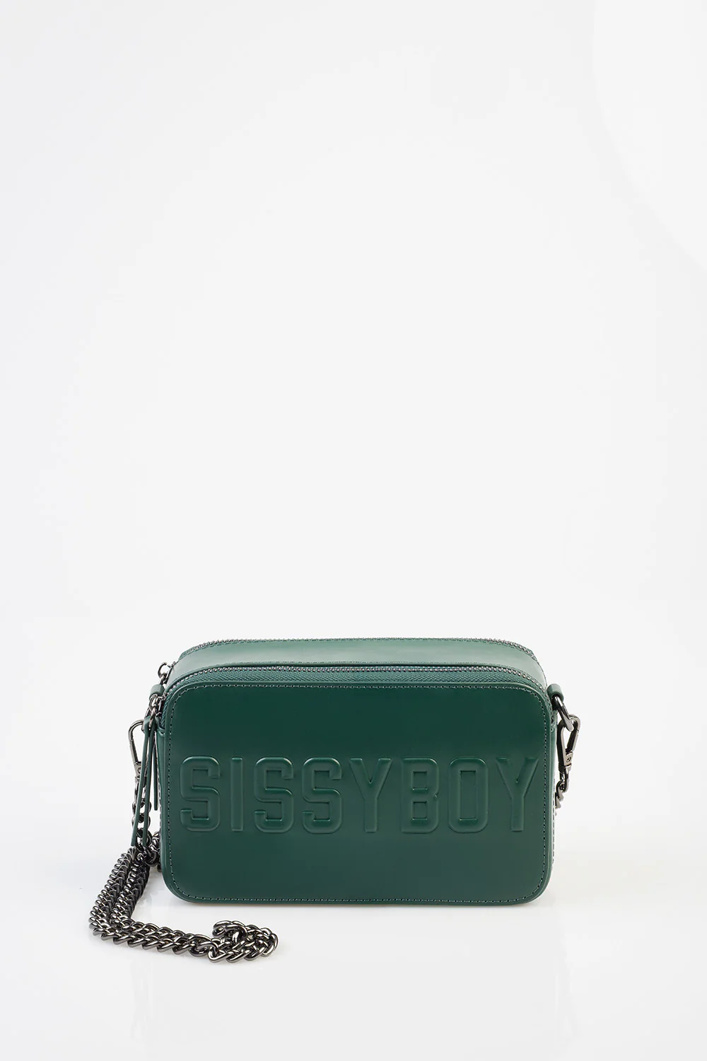 Camera Handbag With Embossed Logo Print - Teal - Image 2