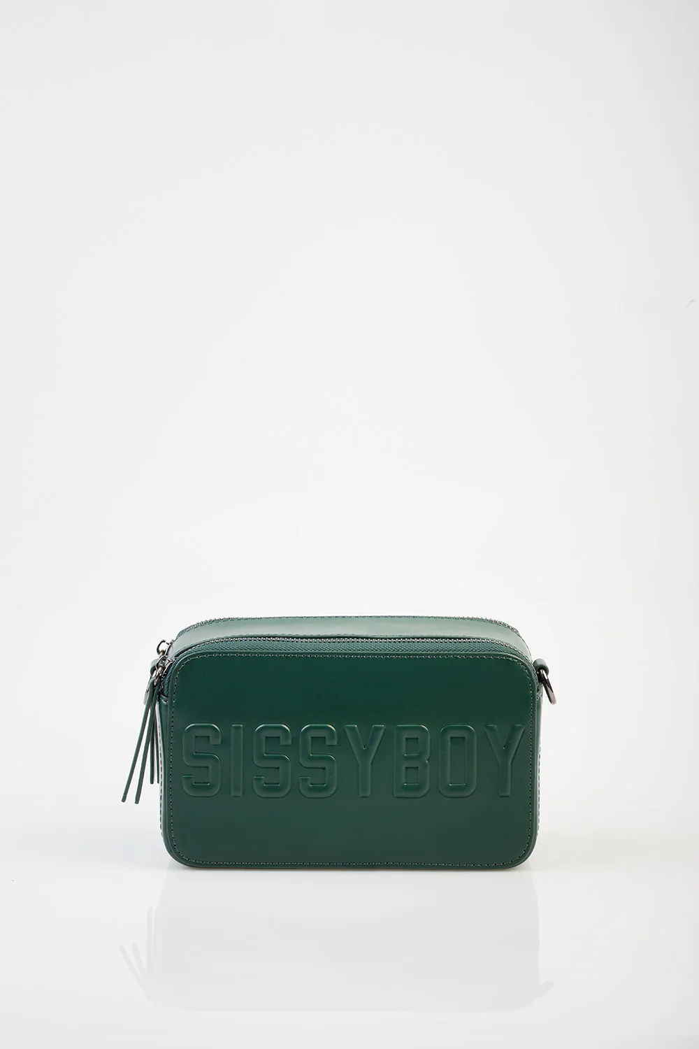 Camera Handbag With Embossed Logo Print - Teal - Image 5