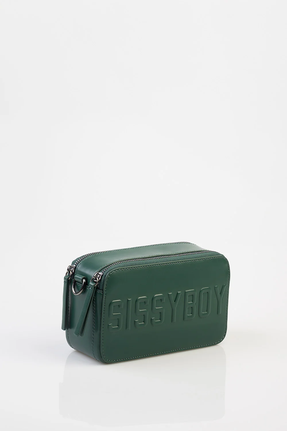 Camera Handbag With Embossed Logo Print - Teal - Image 6