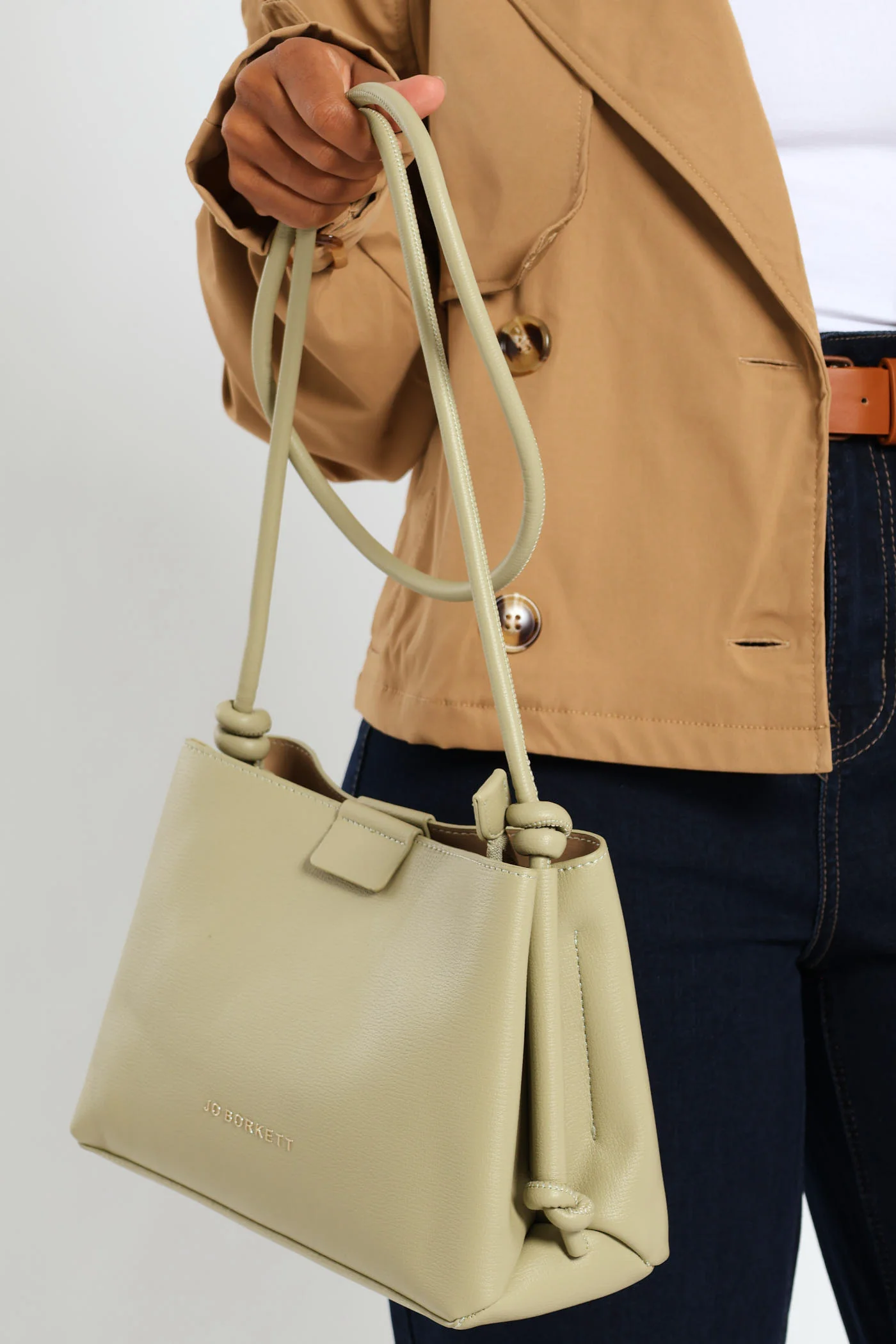 Camille Crossbody Sling Bag - Sage Green - Image 3