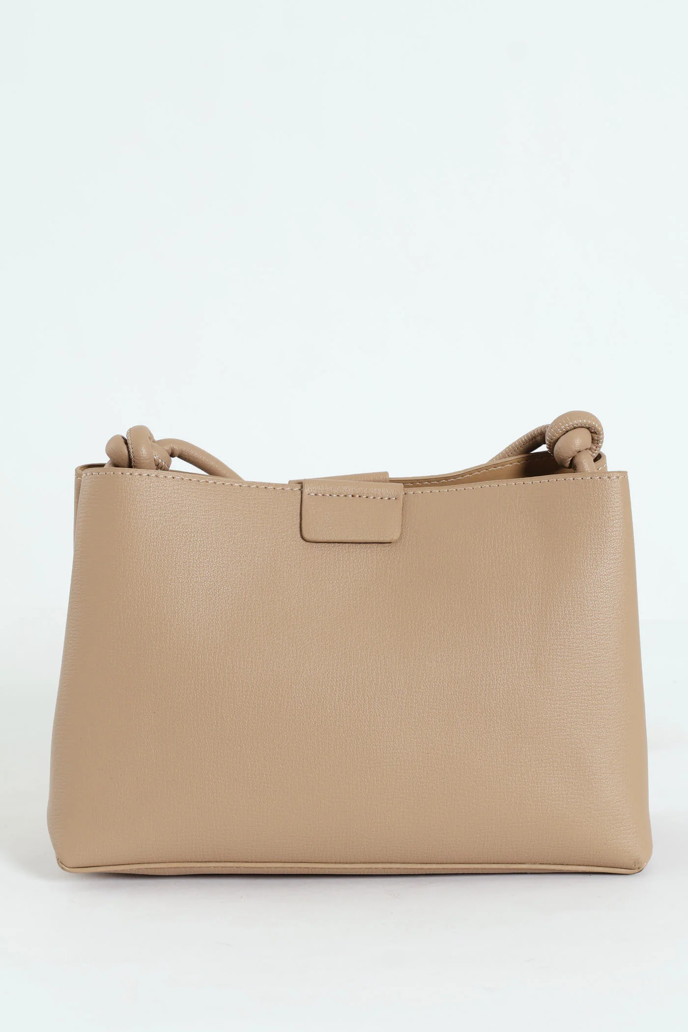 Camille Crossbody Sling Bag - Taupe - Image 5