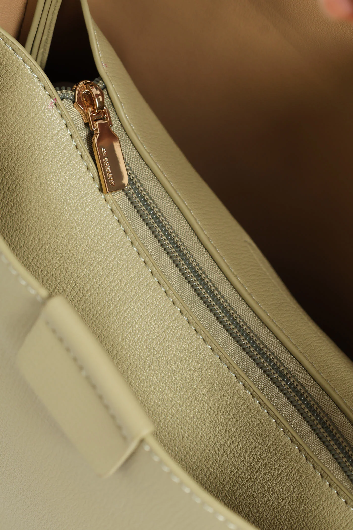 Camille Shopper Tote Bag - Green - Image 6