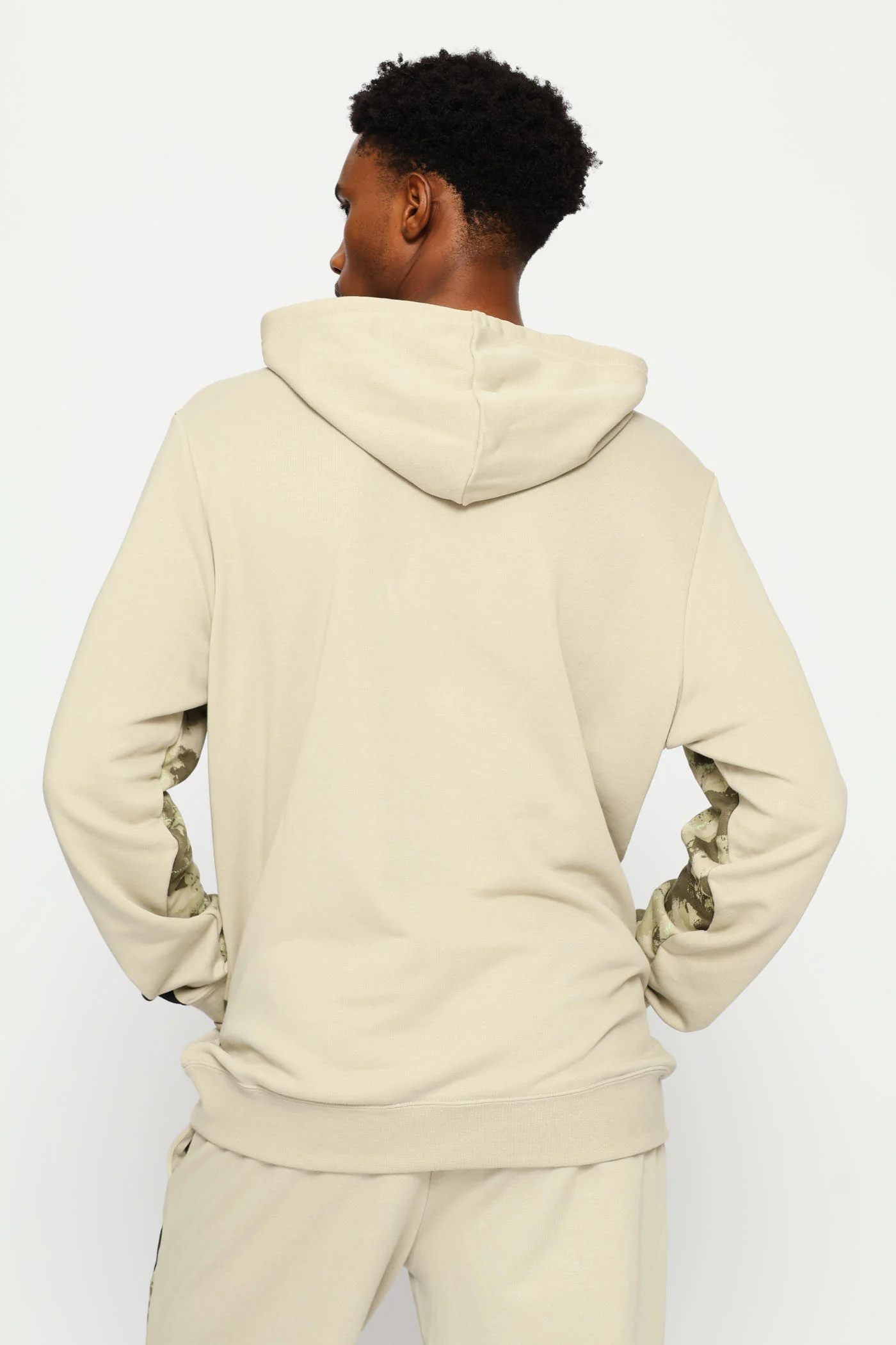 Camo Fleece Tracktop - Grey - Image 5