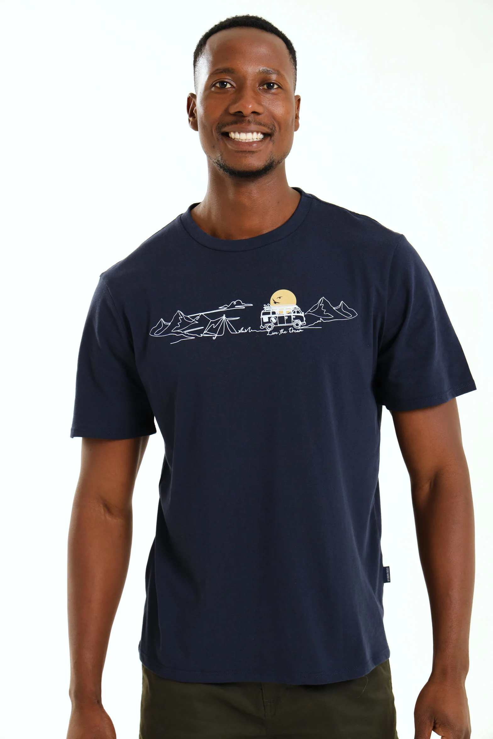 Camper Combi Tee - Navy - Image 3