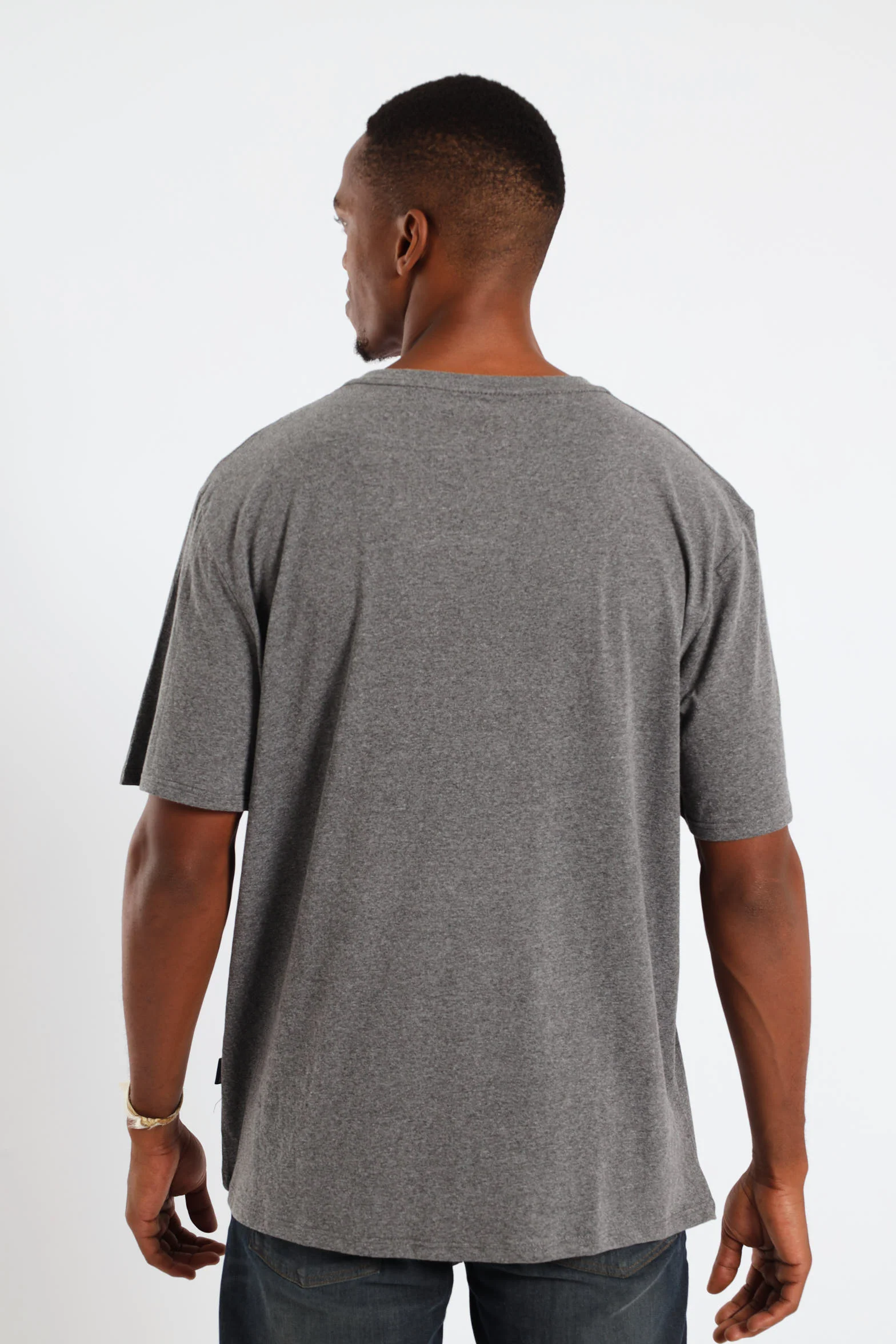 Camper Road Trip Photo Tee - Charcoal Melange - Image 3