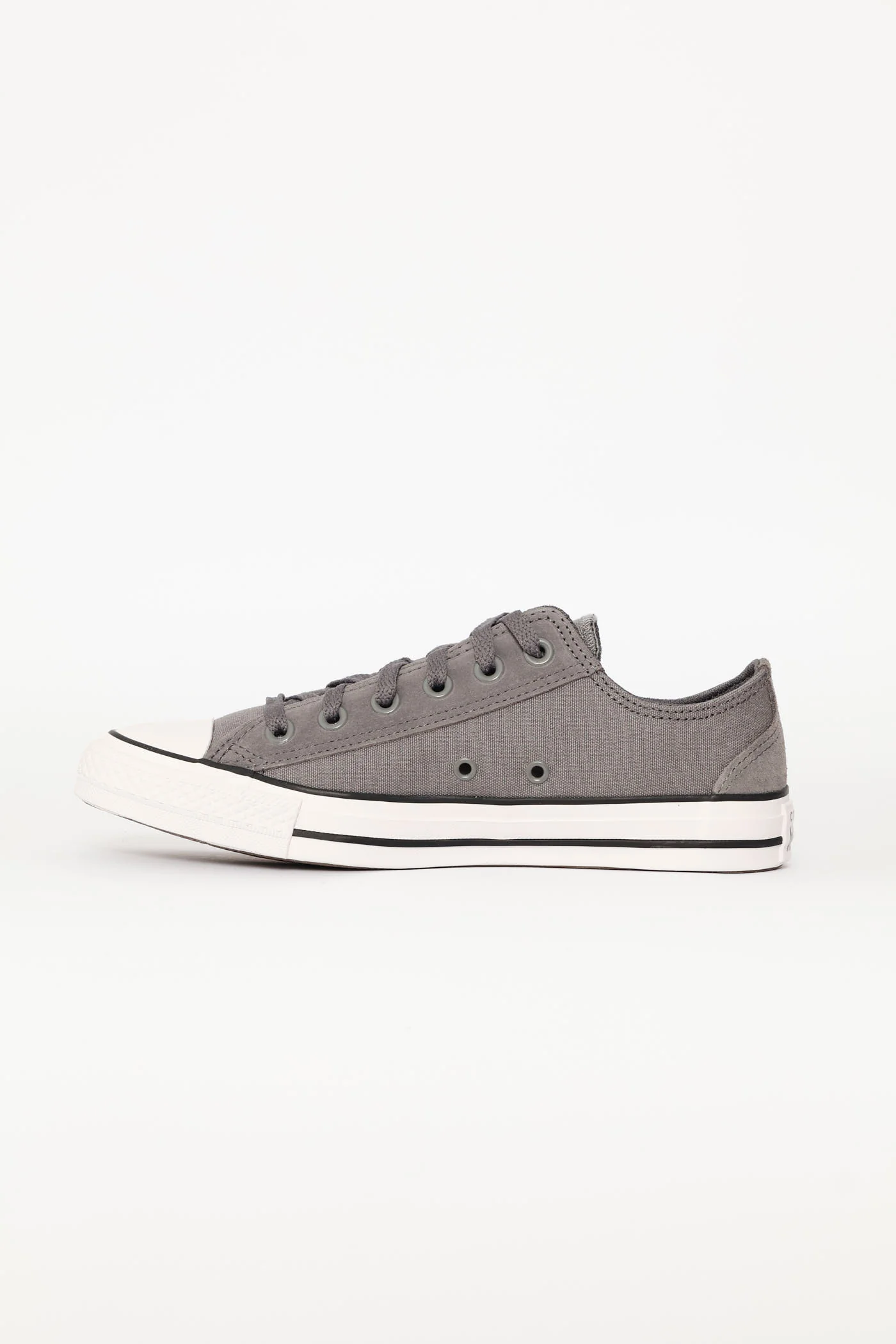 Canvas & Suede Chuck Taylor All Star Sneaker - Grey - Image 3