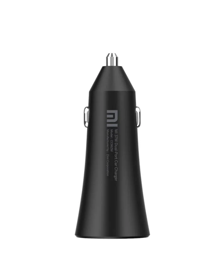 37W Dual Port Car Charger - Black - Image 3