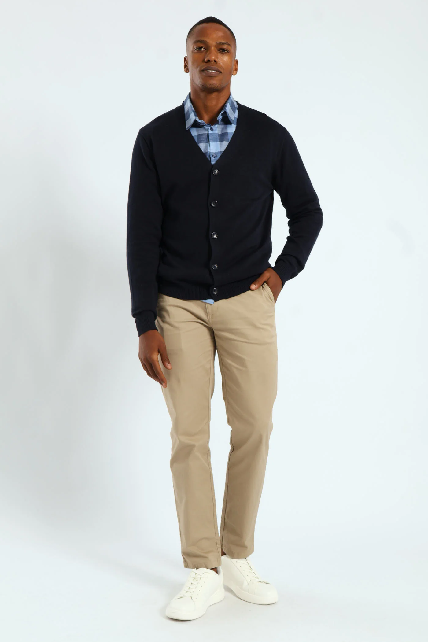 Cardigan - Navy - Image 2