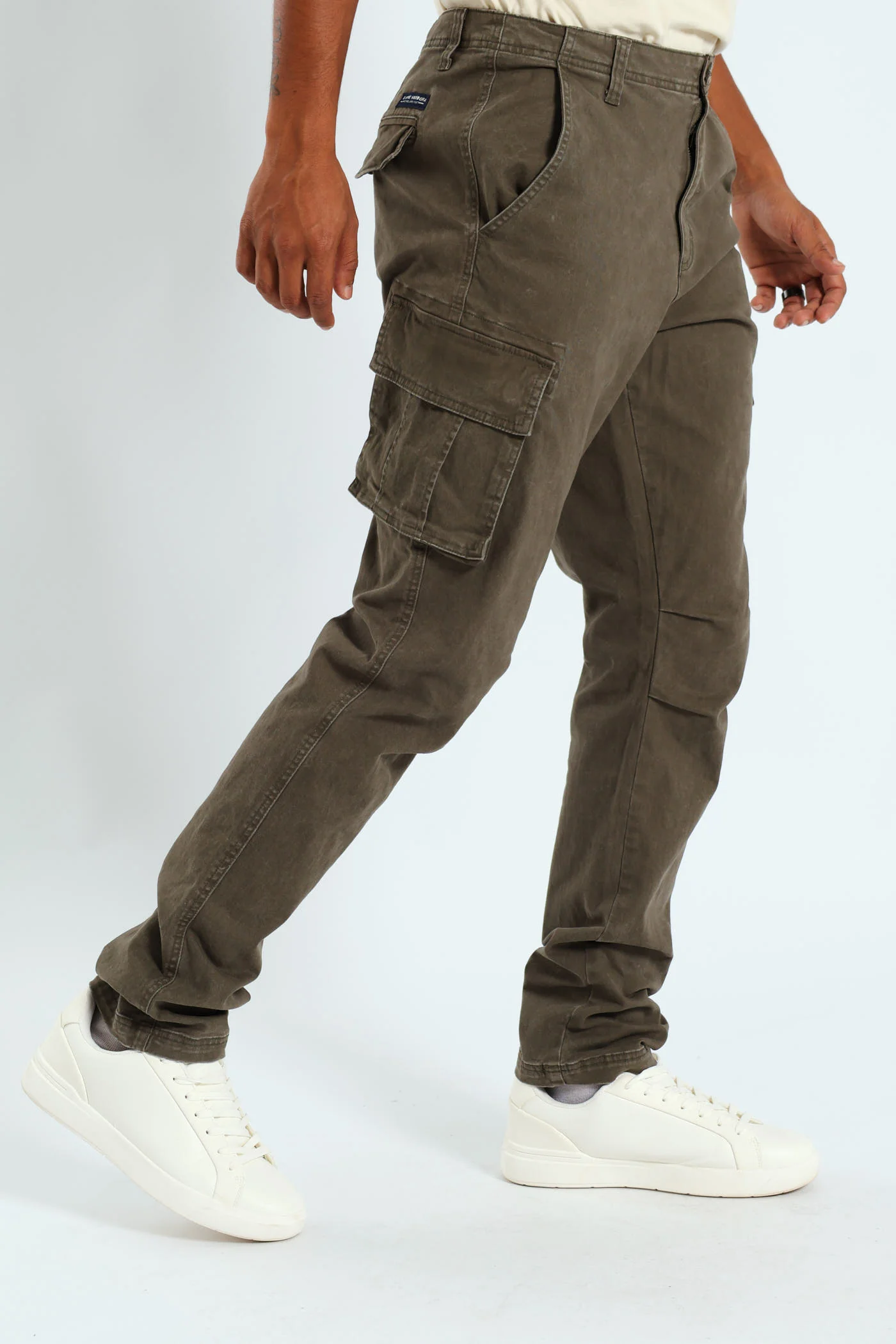 Cargo Bellows Pant - Fatigue - Image 3