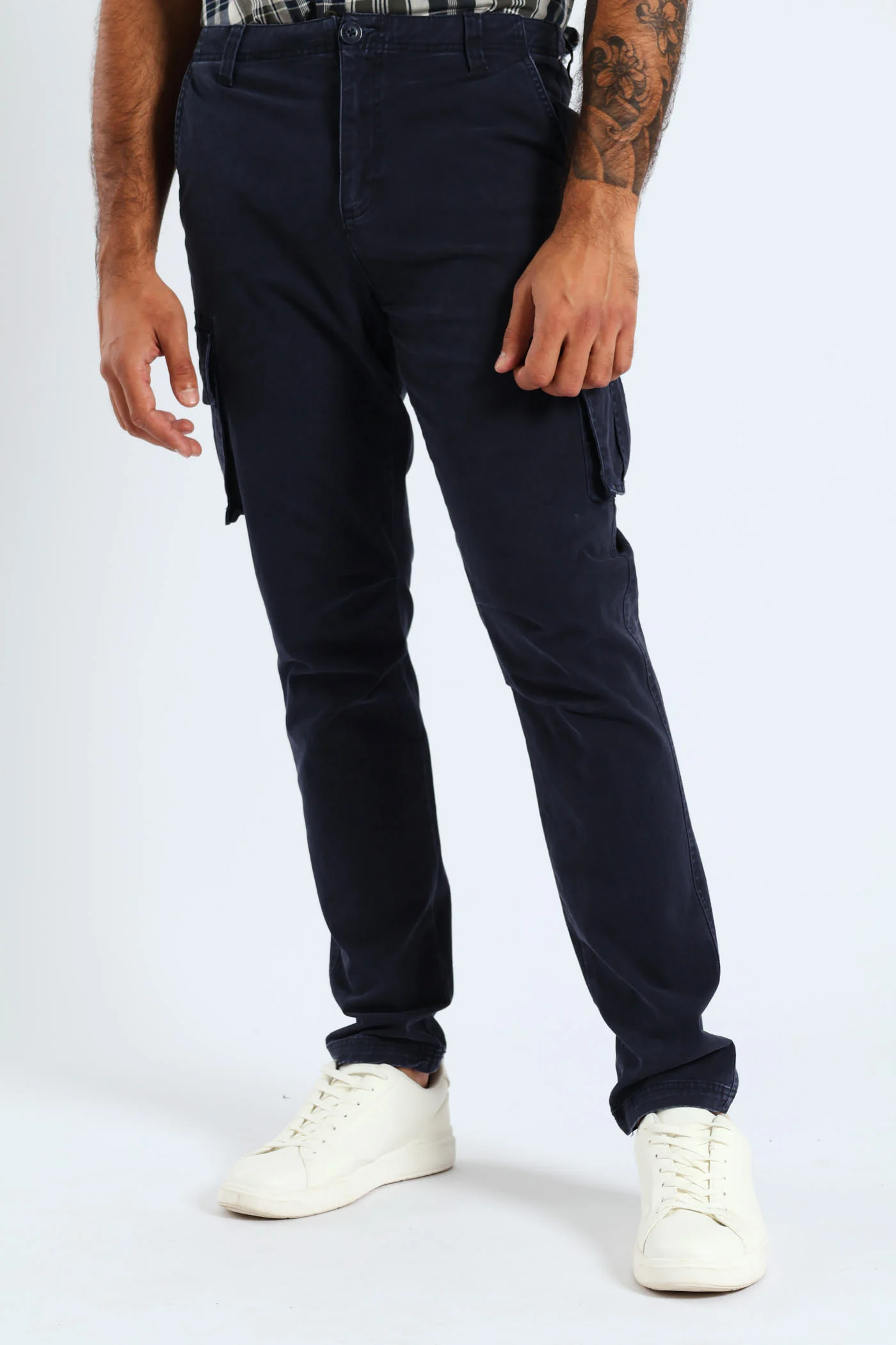 Cargo Bellows Pant - Navy - Image 3