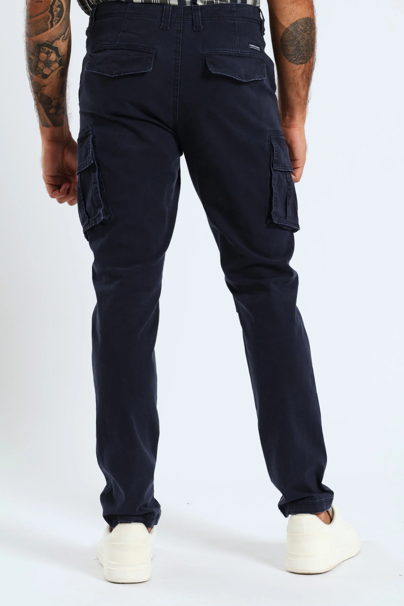 Cargo Bellows Pant - Navy - Image 4