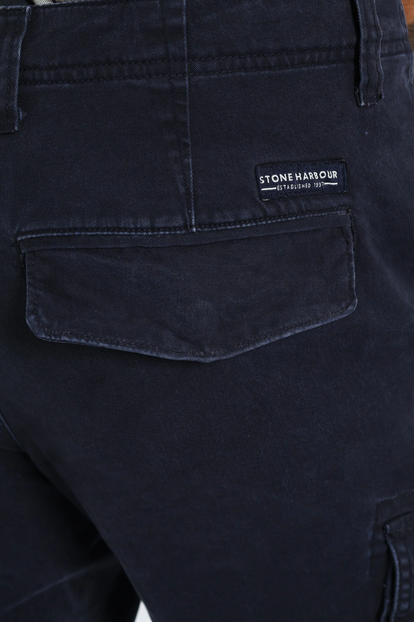 Cargo Bellows Pant - Navy - Image 6