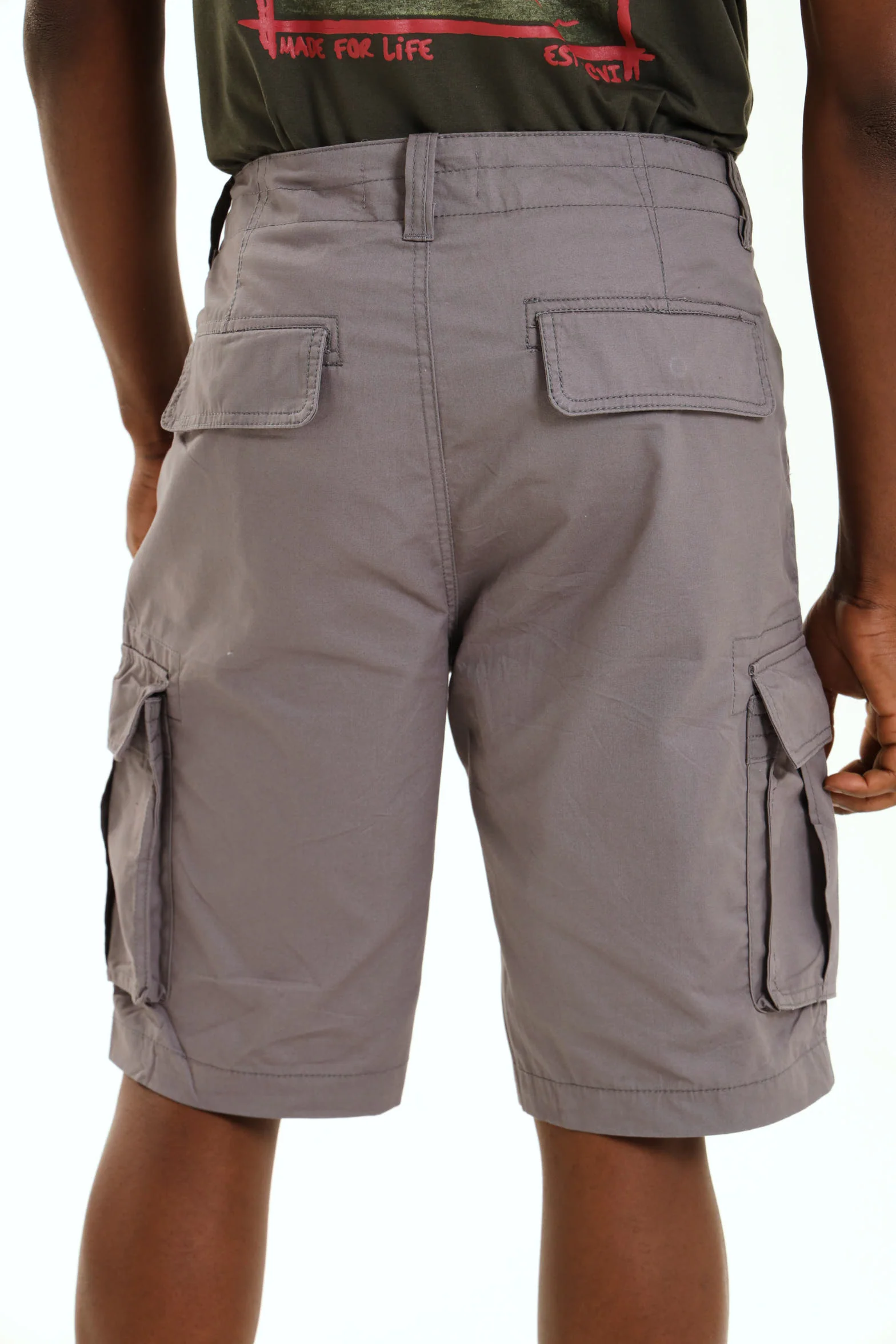 Cargo Bellows Short - Charcoal - Image 3