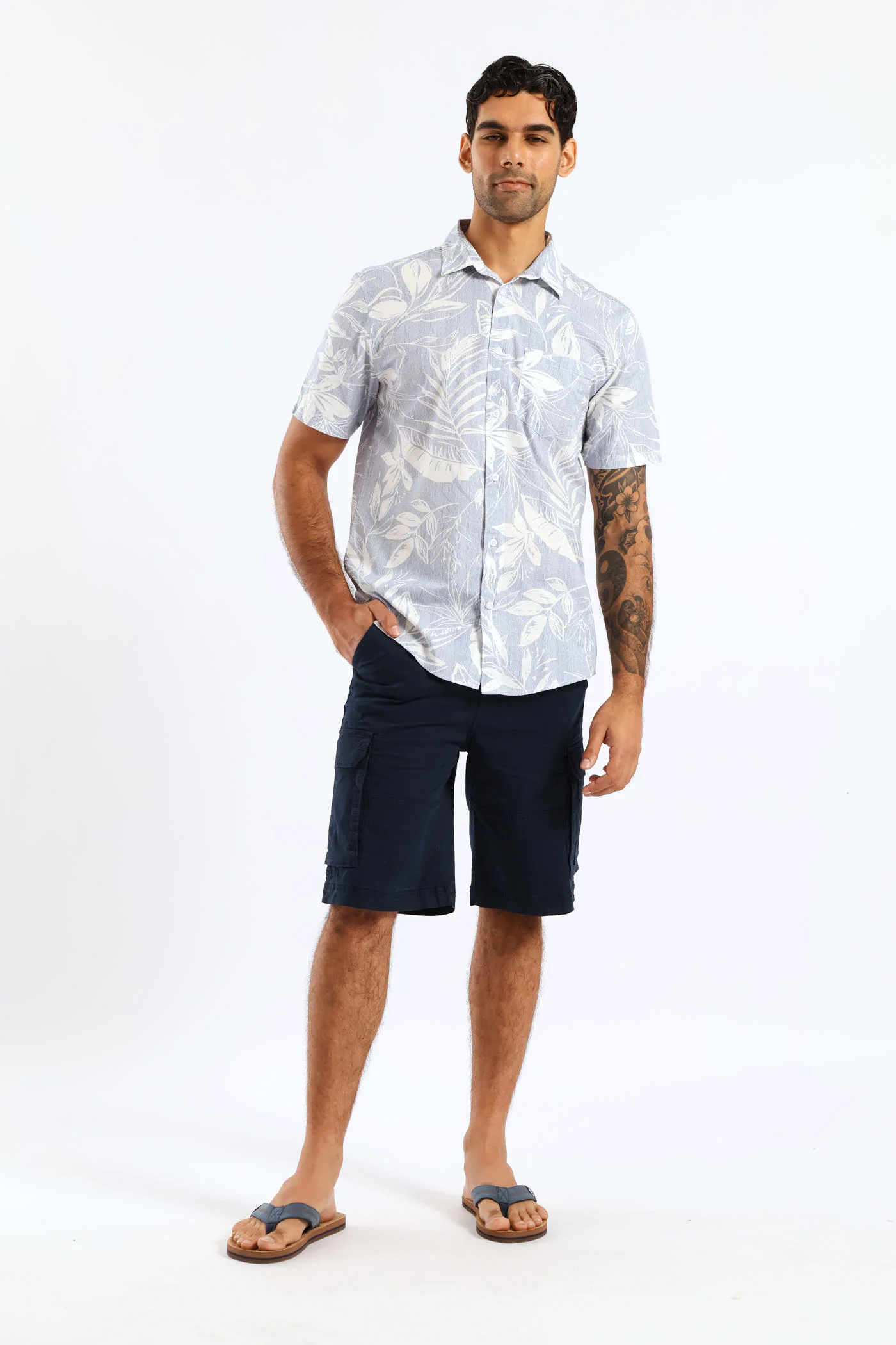 Cargo Bellows Short - Navy - Image 6