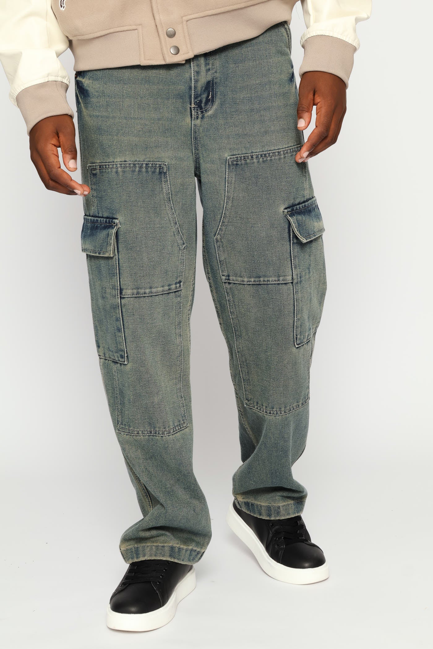 Cargo Carpenter Panel Denim - Dark Blue - Image 3