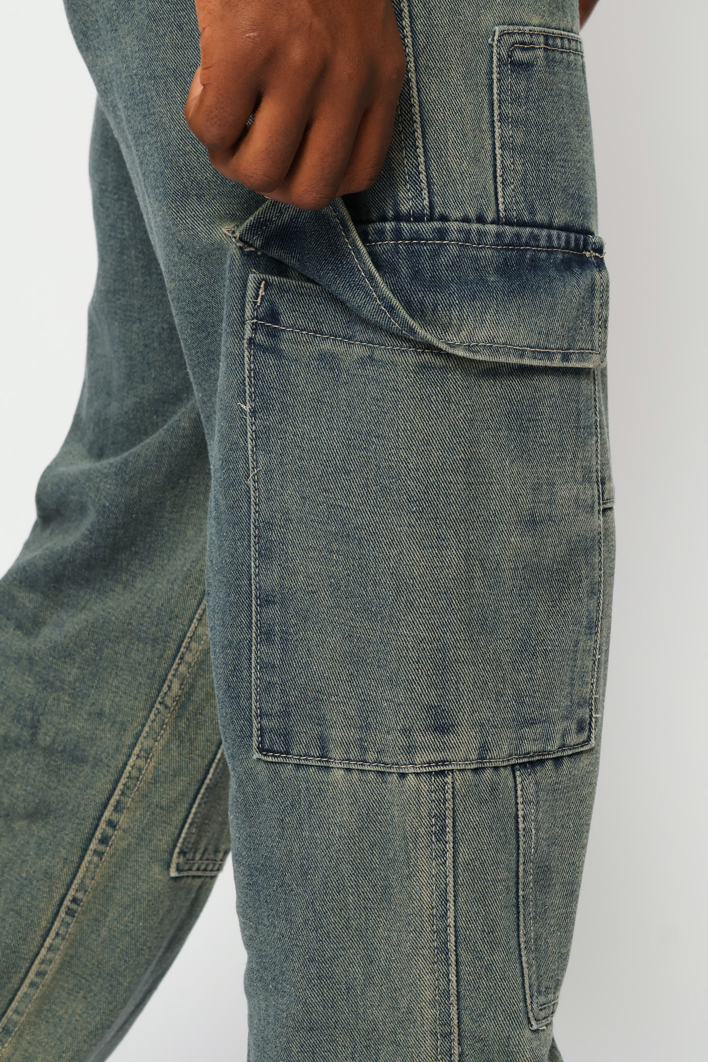 Cargo Carpenter Panel Denim - Dark Blue - Image 5
