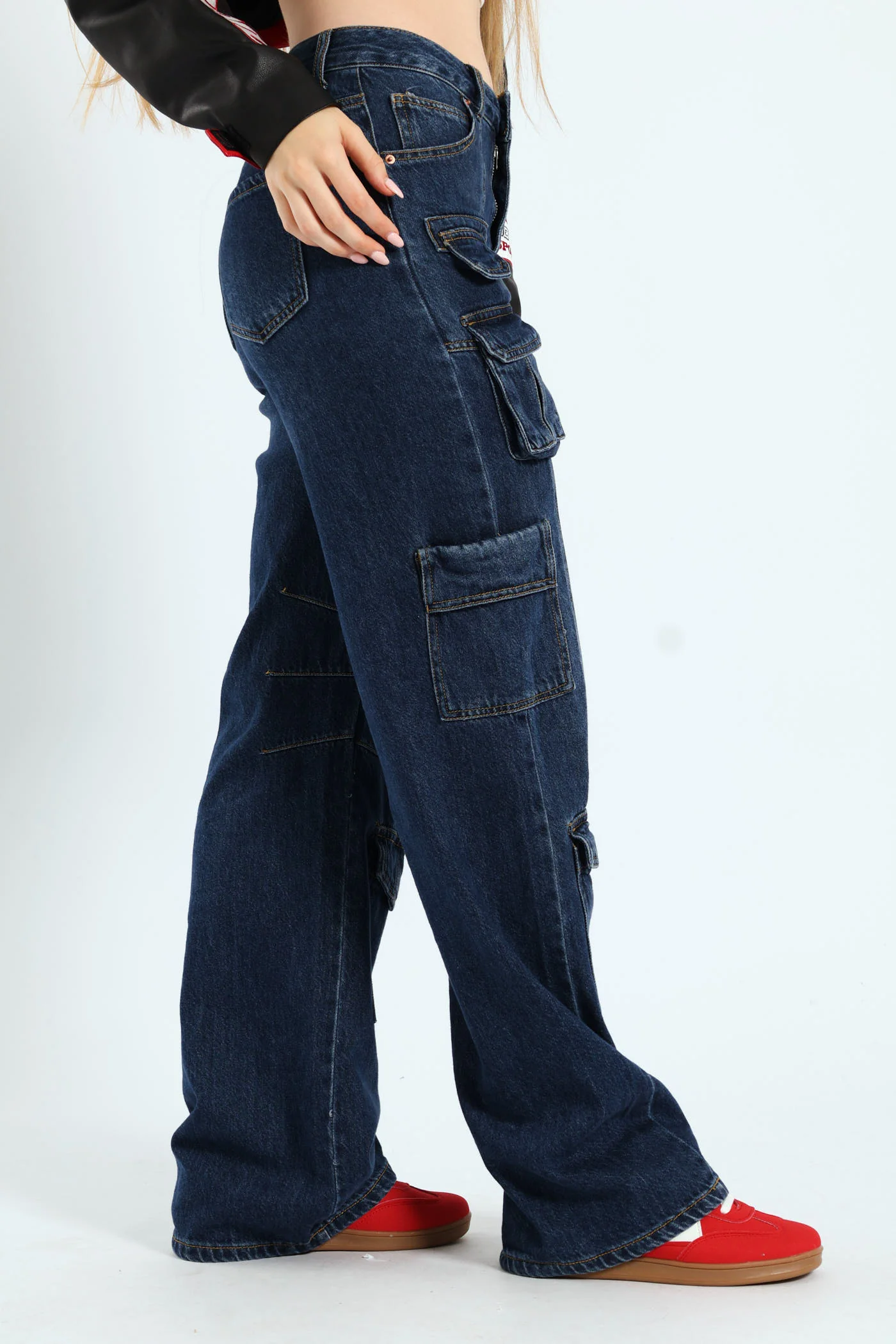Cargo Denim - Dark Blue - Image 3