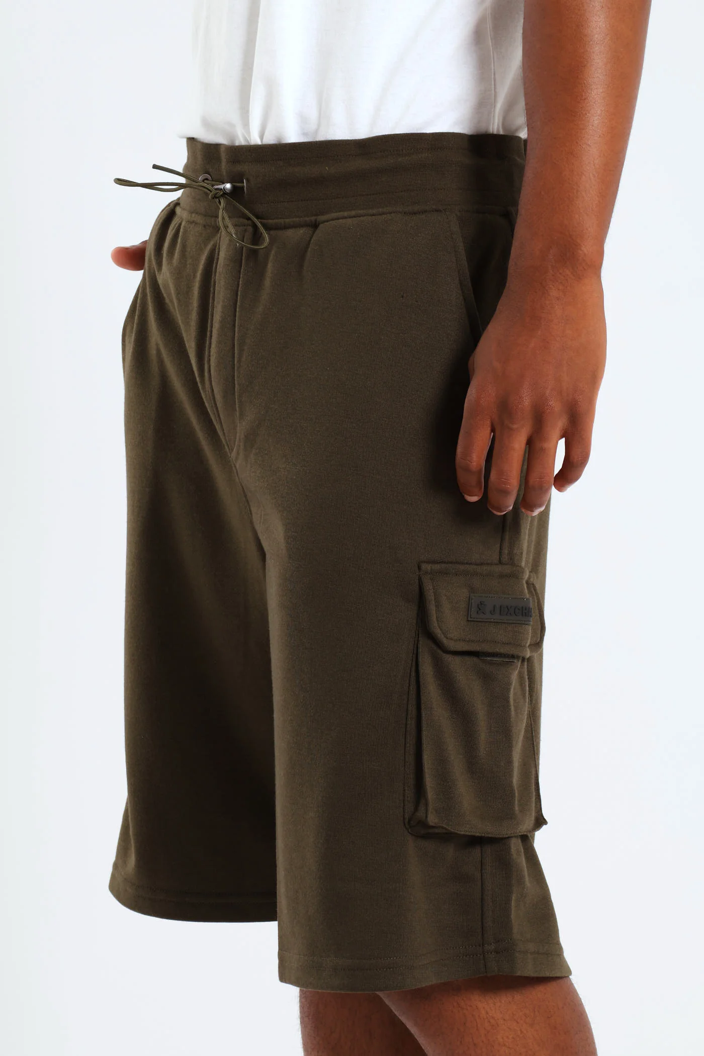Cargo Fleece Short - Olive - Image 4