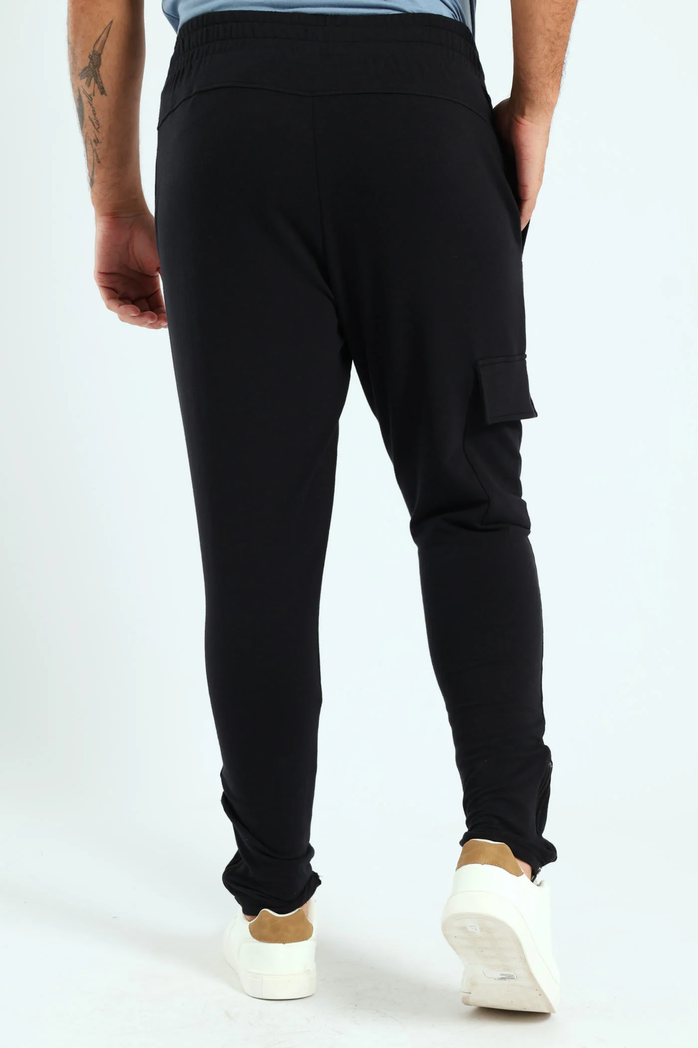 Cargo Jogger - Black - Image 4