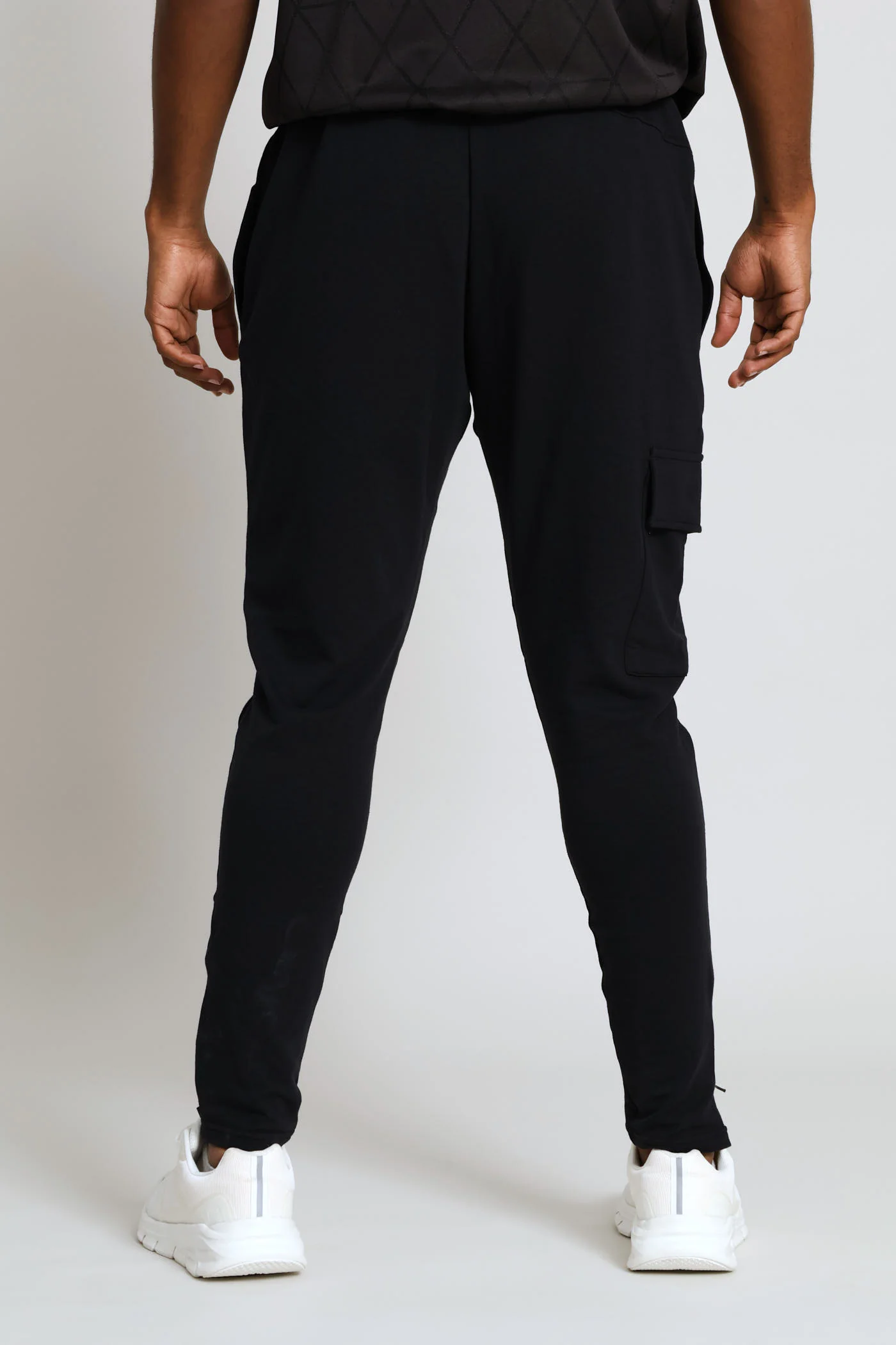 Cargo Jogger - Black - Image 3