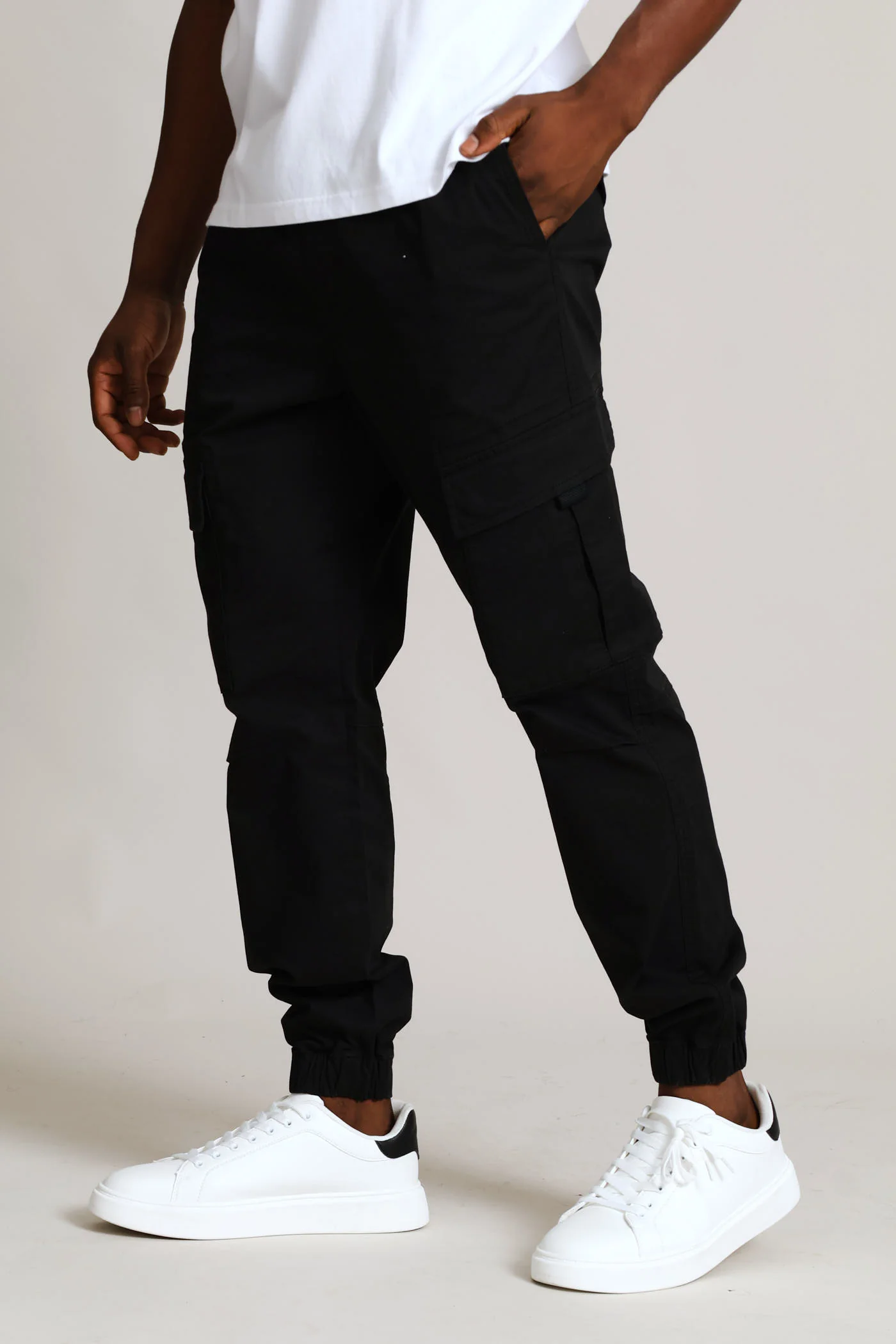 Cargo Jogger - Black - Image 2