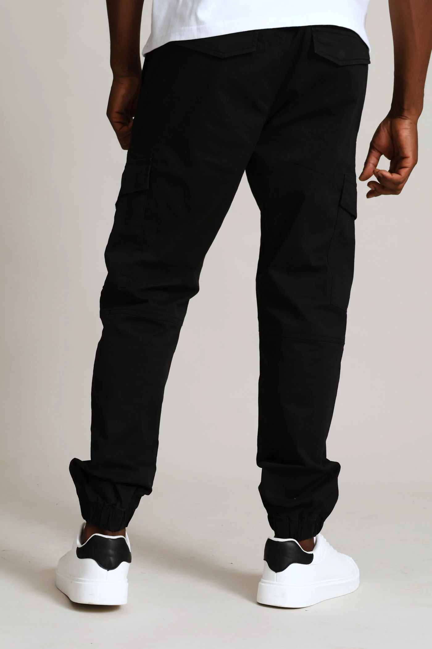 Cargo Jogger - Black - Image 4