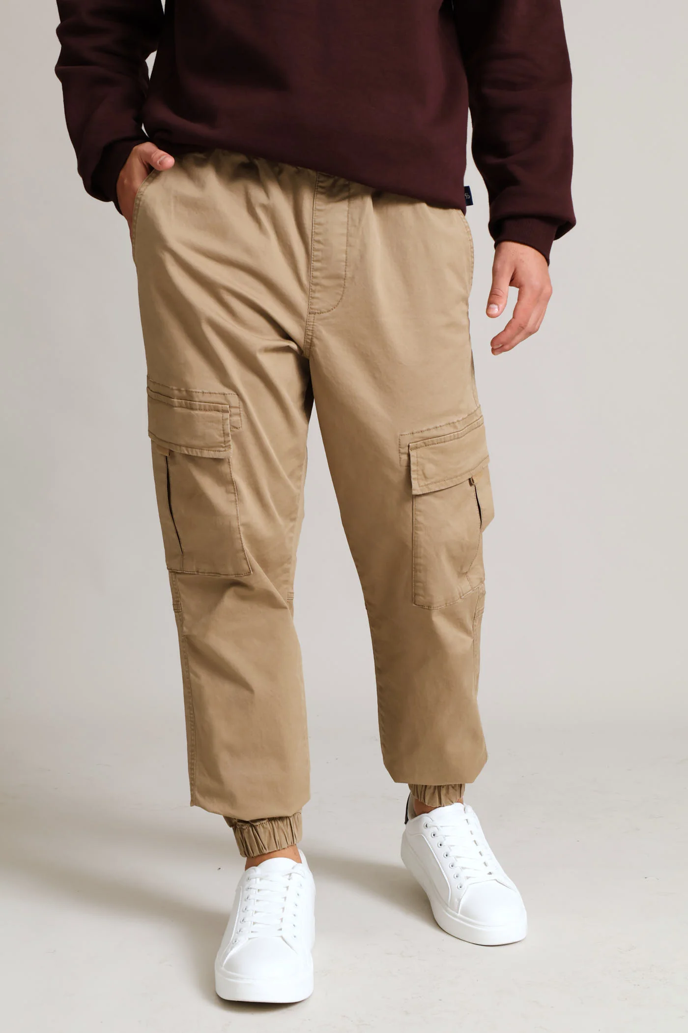 Cargo Jogger - Khaki - Image 2