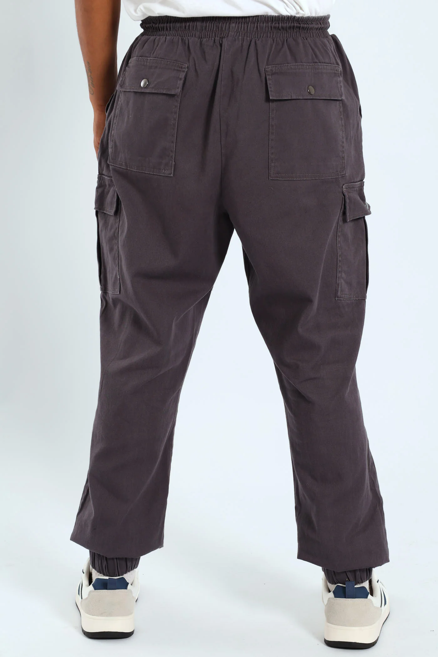 Cargo Pocket Jogger - Grey - Image 3