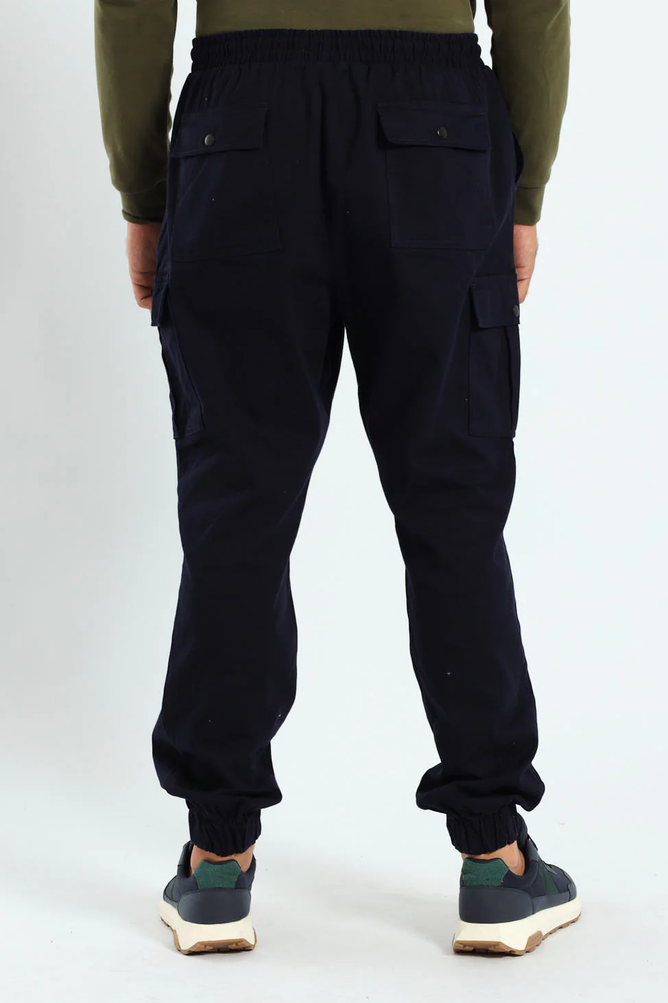 Cargo Pocket Jogger - Navy - Image 4