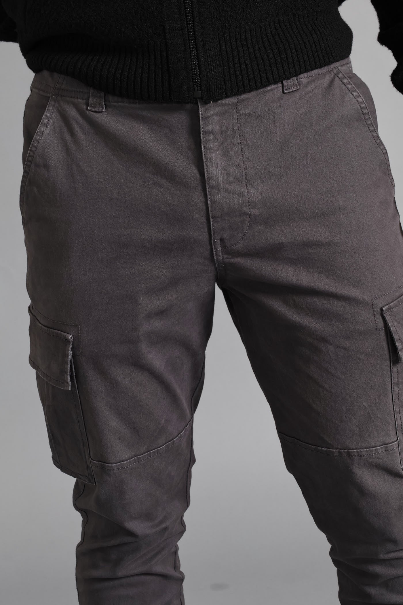 Cargo Pocket Pant  - Charcoal - Image 5
