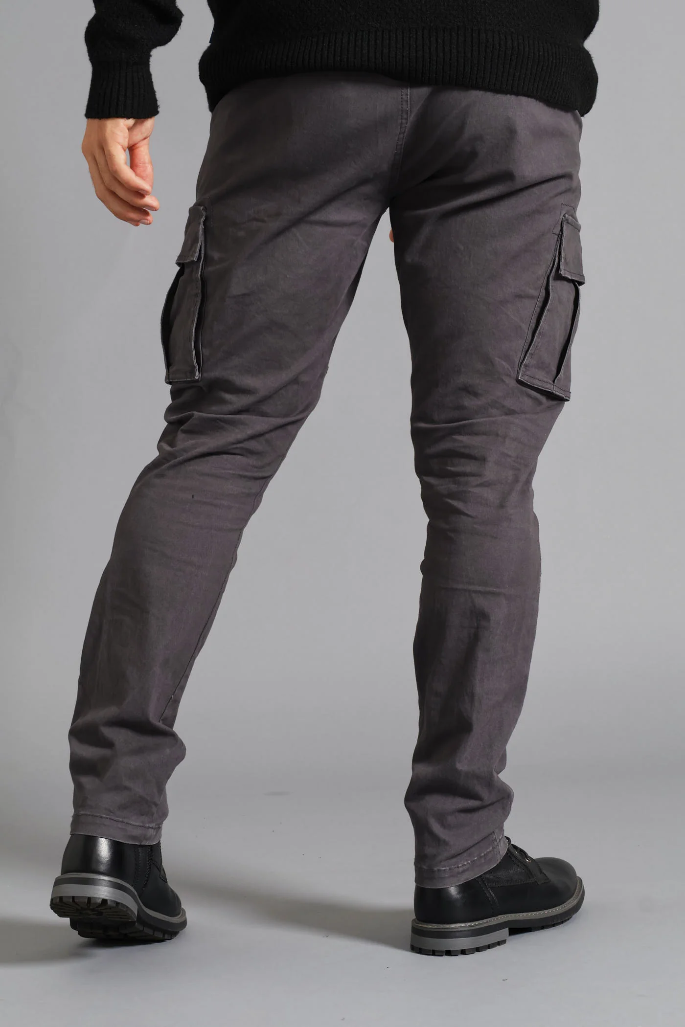 Cargo Pocket Pant  - Charcoal - Image 6