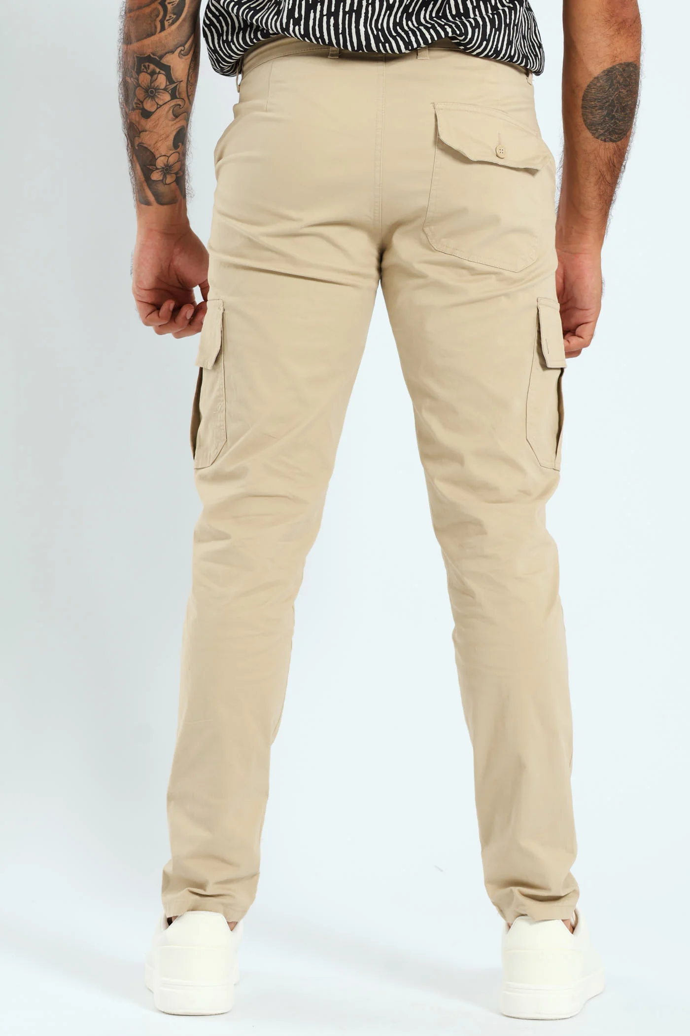 Cargo Pocket Pant - Stone - Image 4