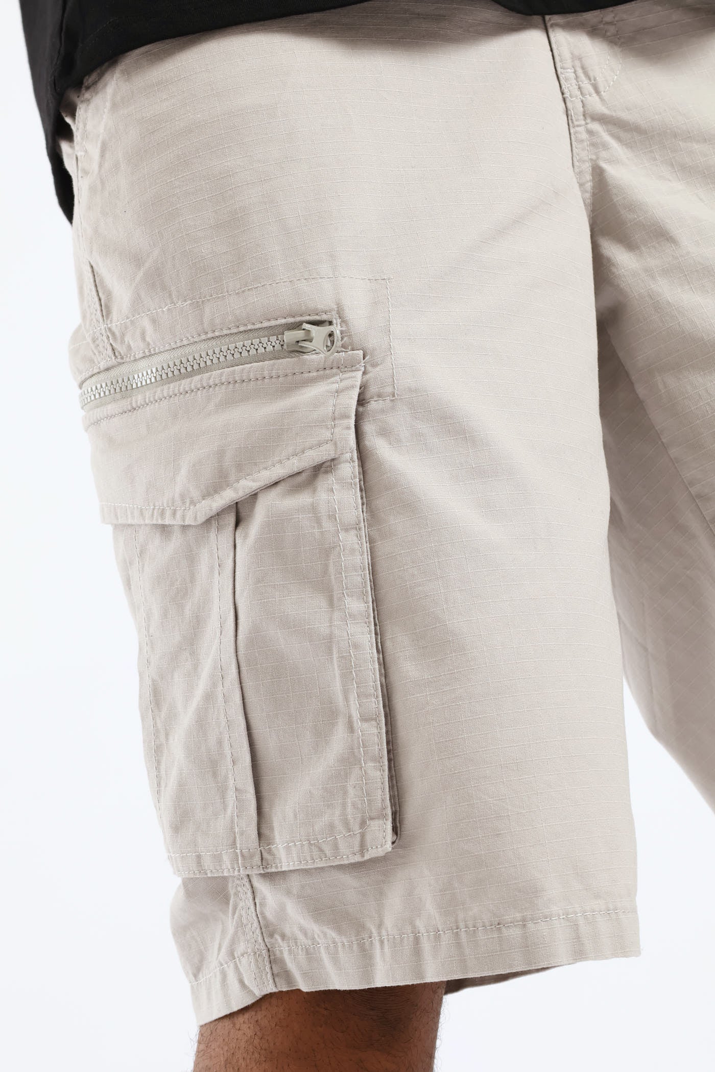 Cargo Shorts - Grey - Image 5