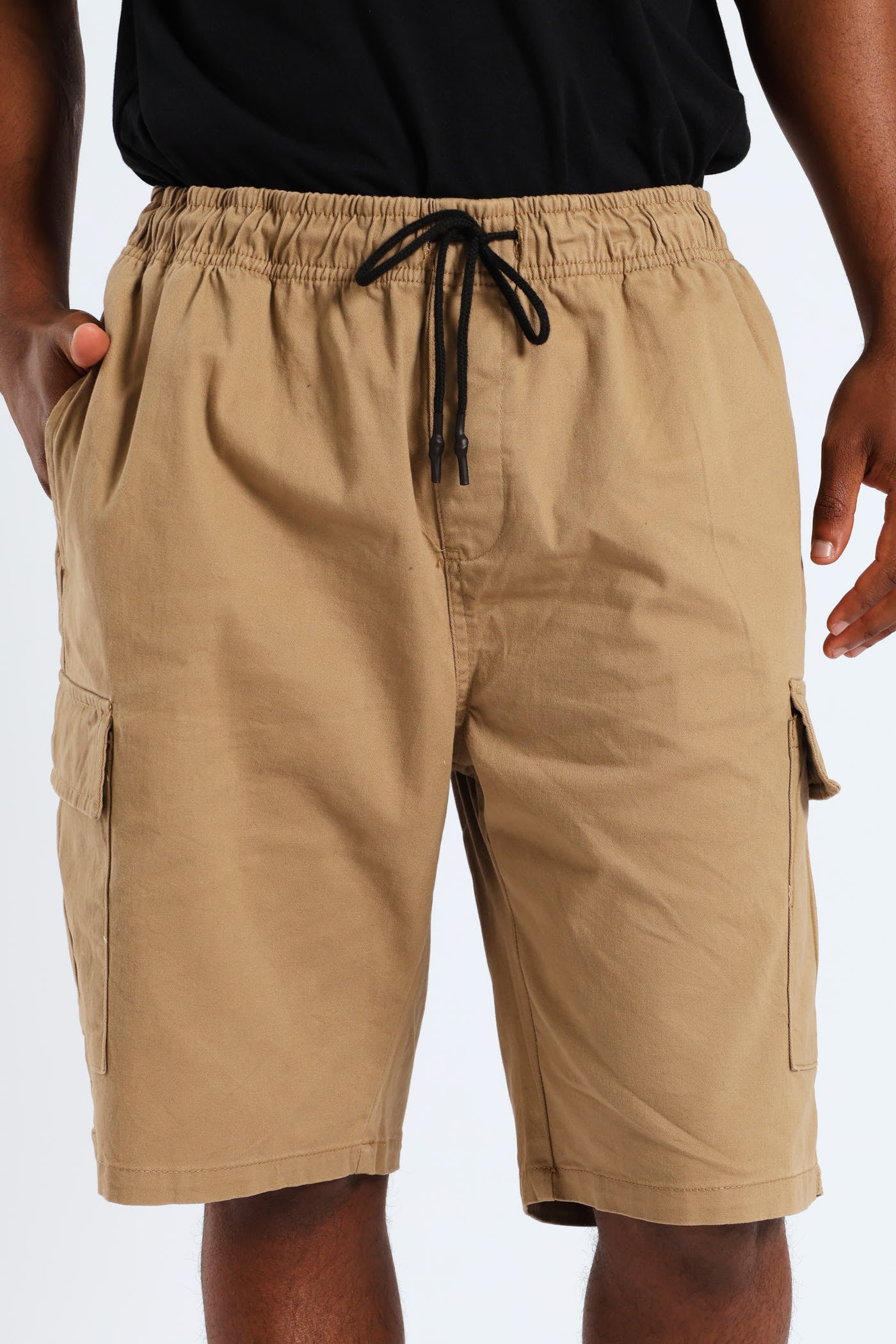 Cargo Shorts - Khaki - Image 3