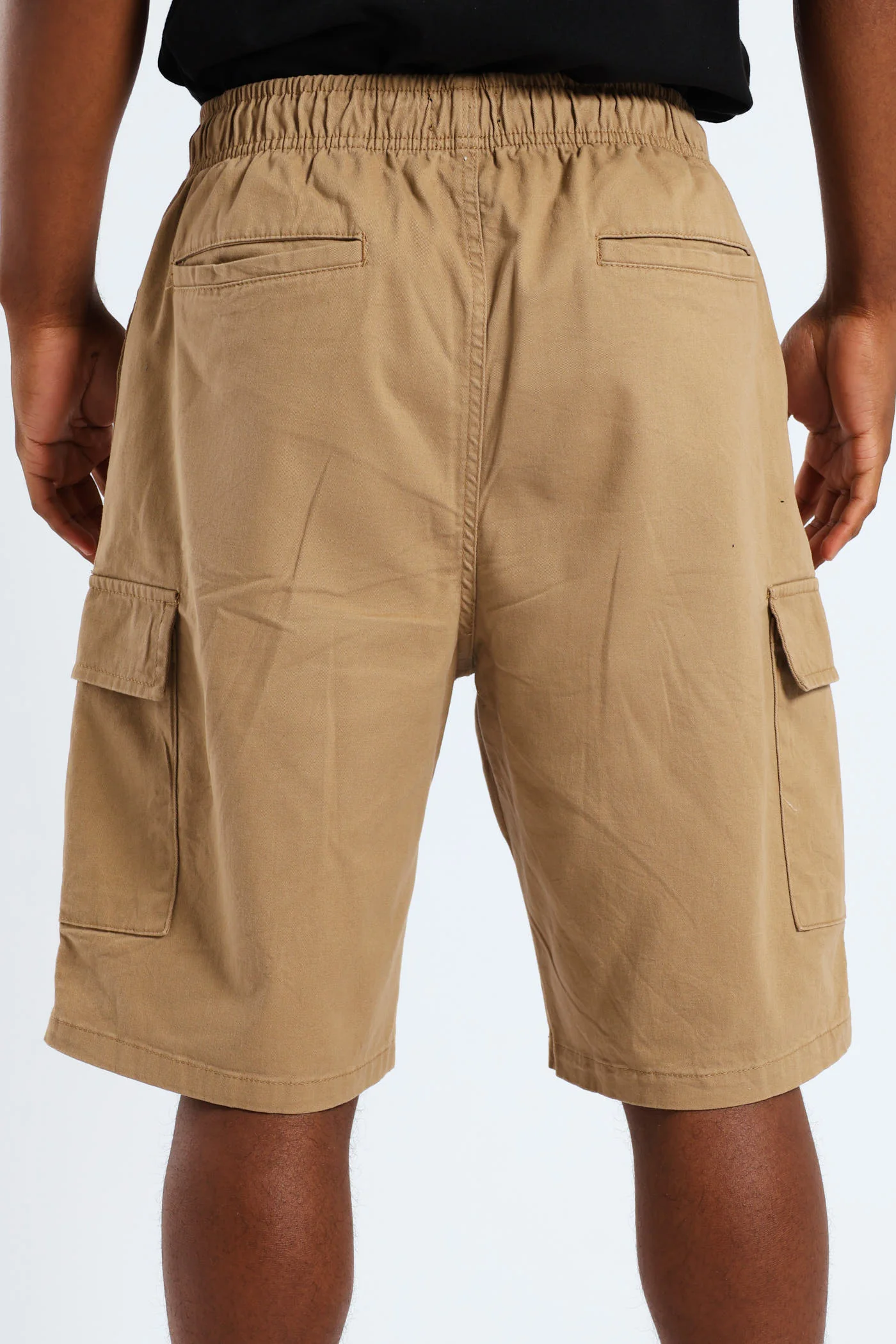 Cargo Shorts - Khaki - Image 4