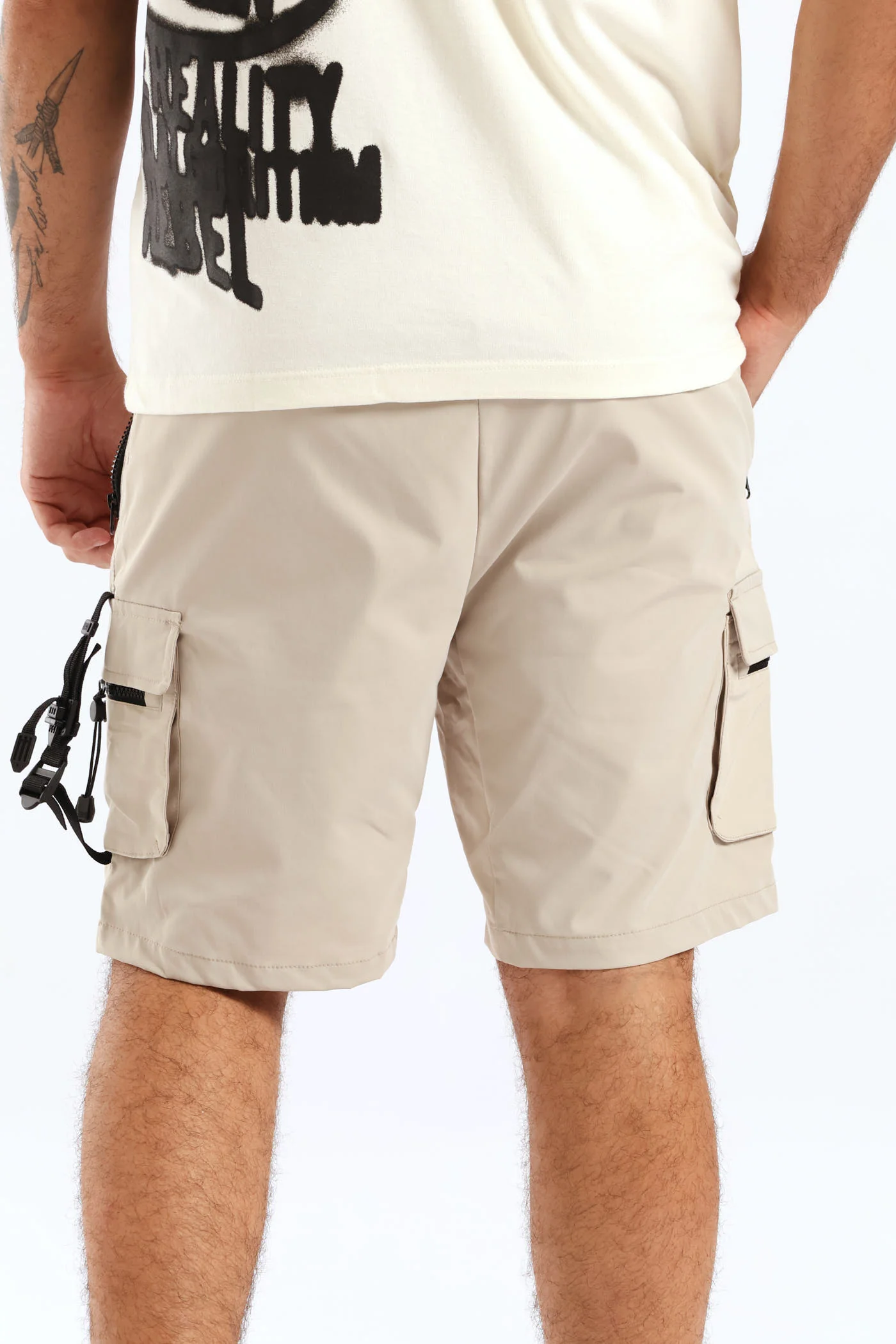 Cargo Strap Short - Stone - Image 5