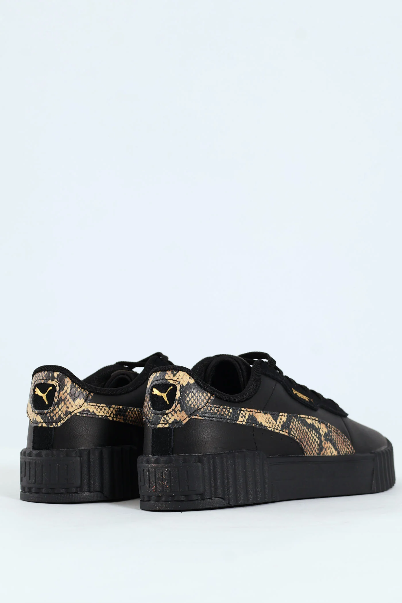 Carina 3.0 Snake Chic Sneaker - Black/Beige - Image 3