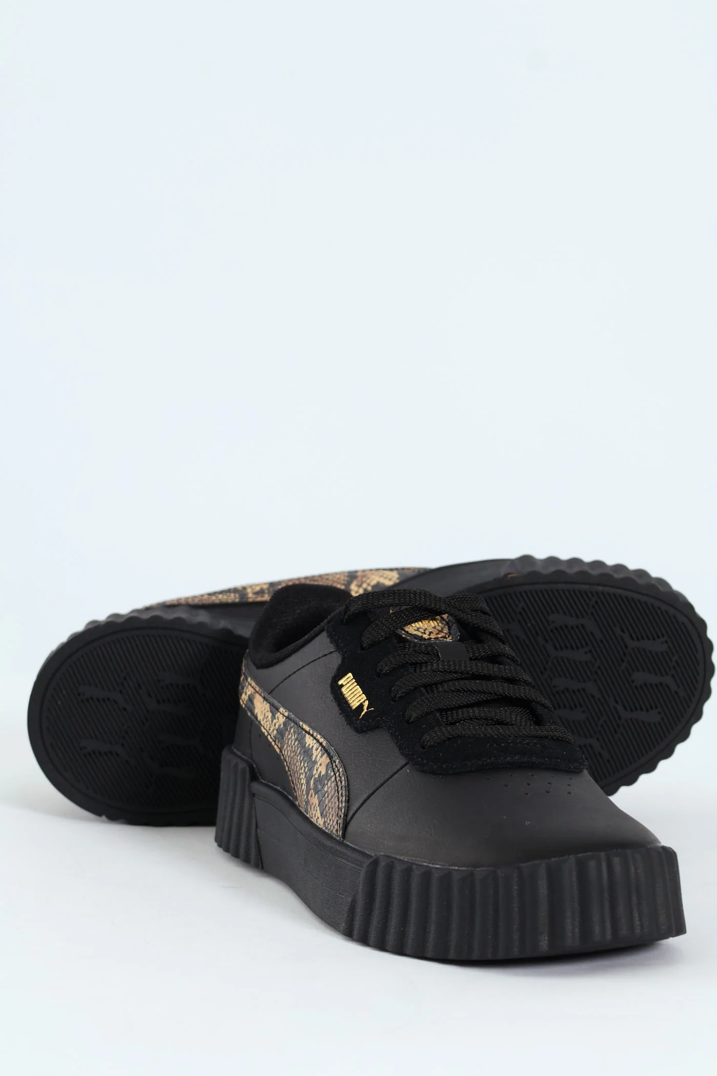 Carina 3.0 Snake Chic Sneaker - Black/Beige - Image 4