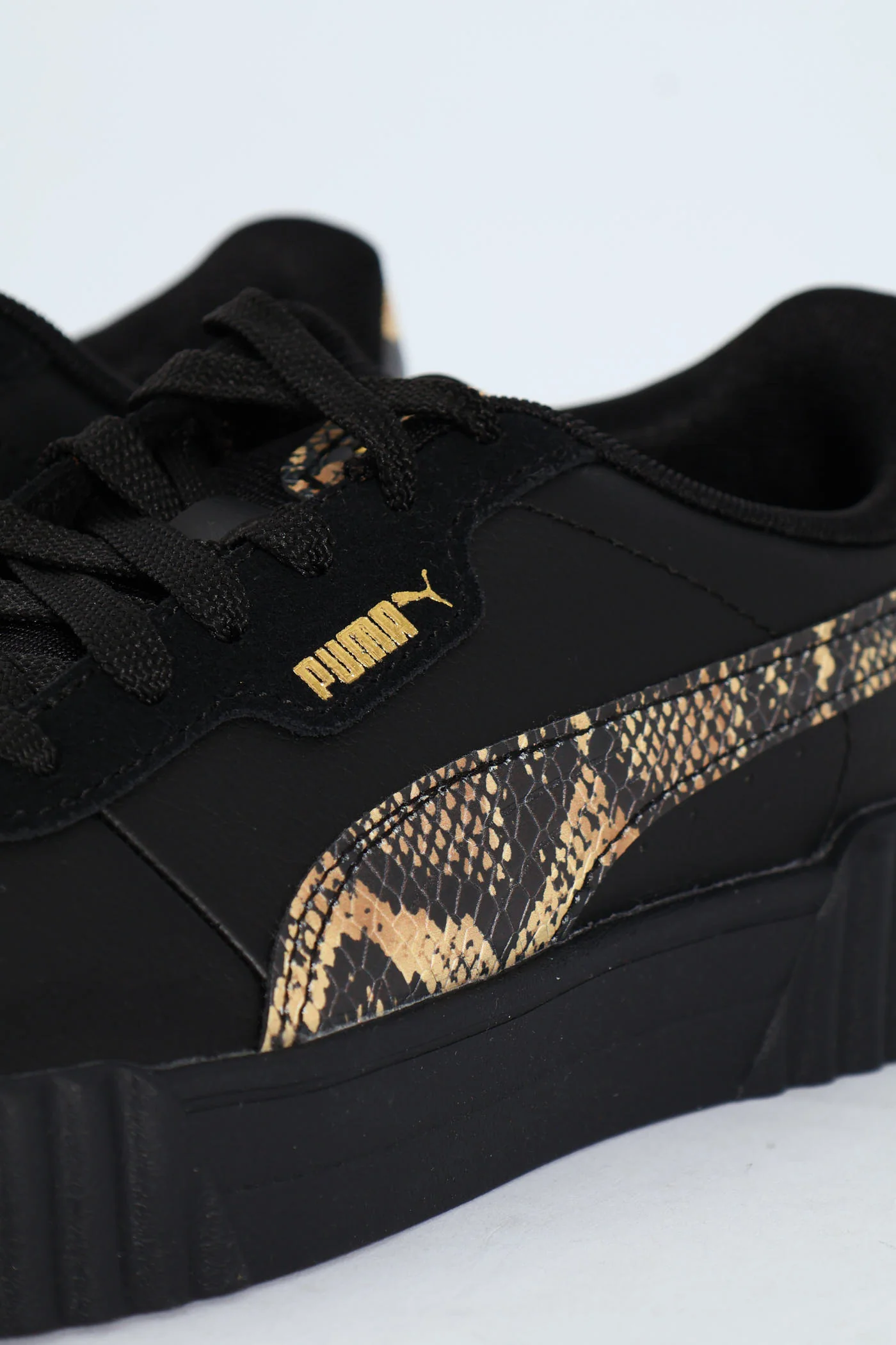 Carina 3.0 Snake Chic Sneaker - Black/Beige - Image 7