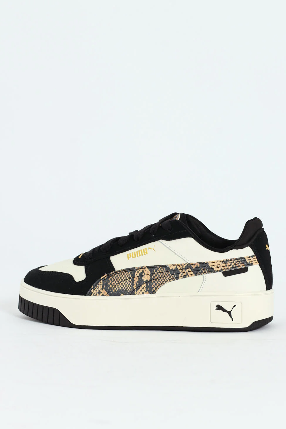 Carina Street Snake Chic Sneaker - White/Black - Image 4